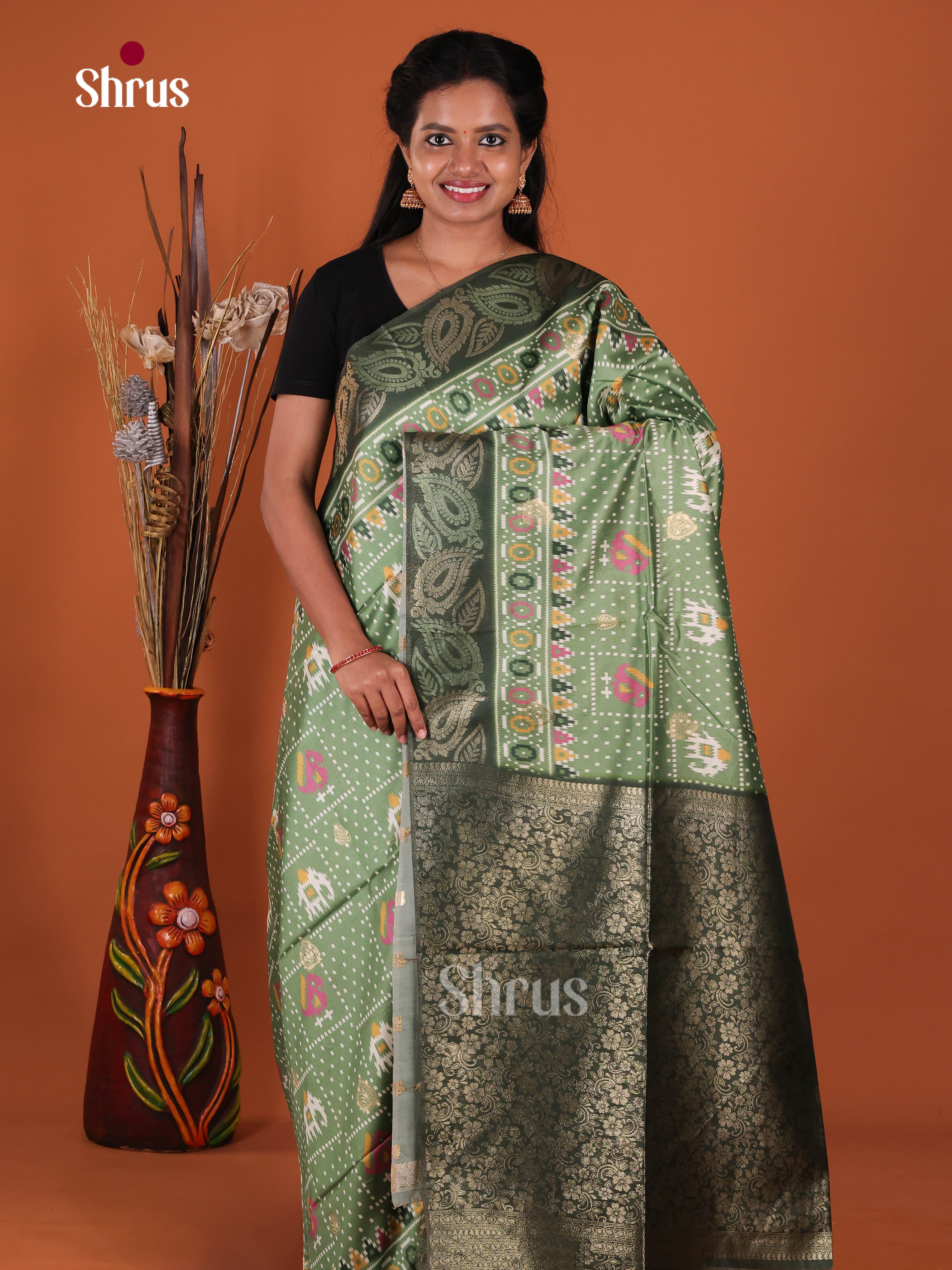 DJS10662 - Semi Jute Saree