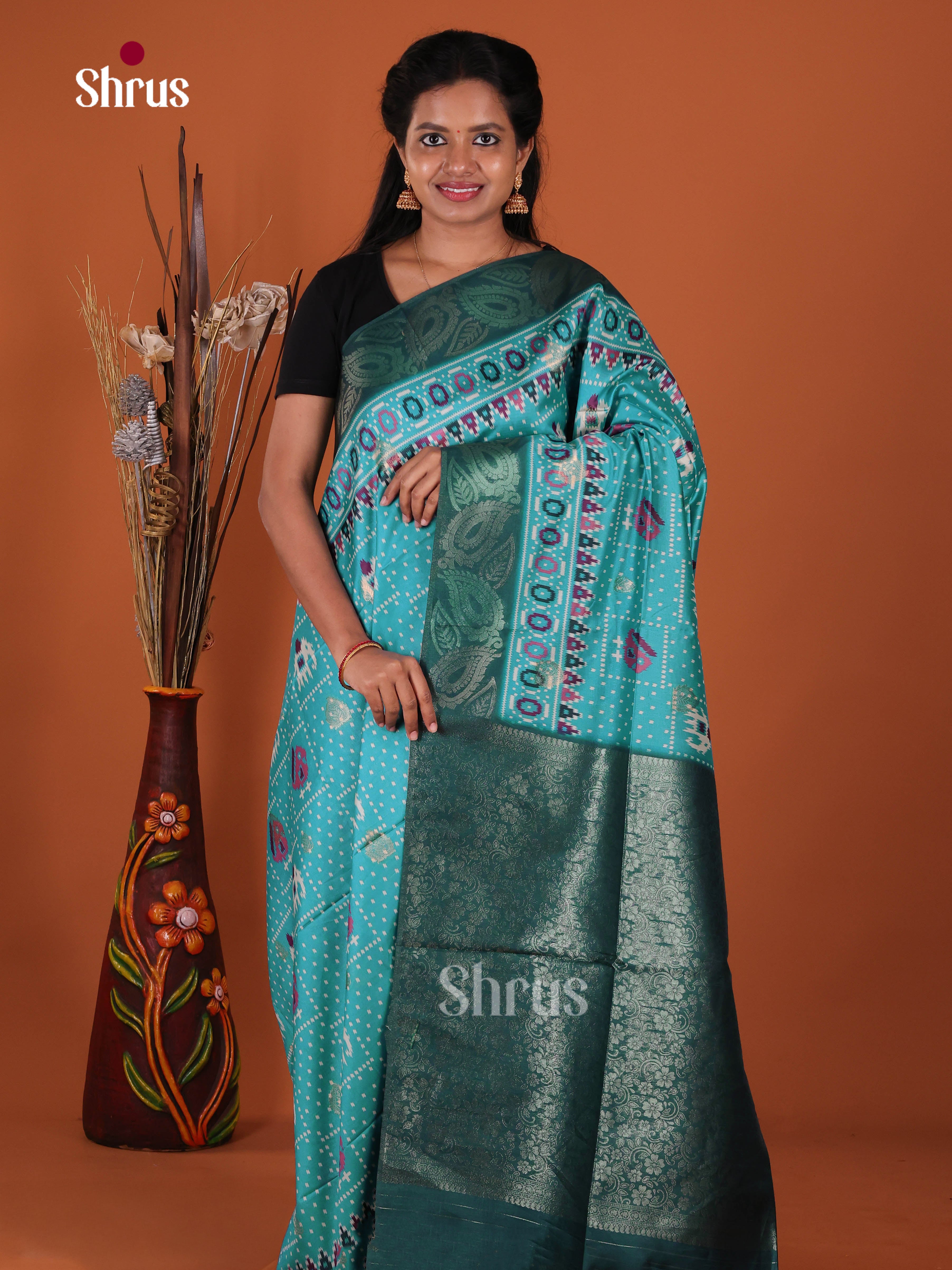 DJS10664 - Semi Jute Saree