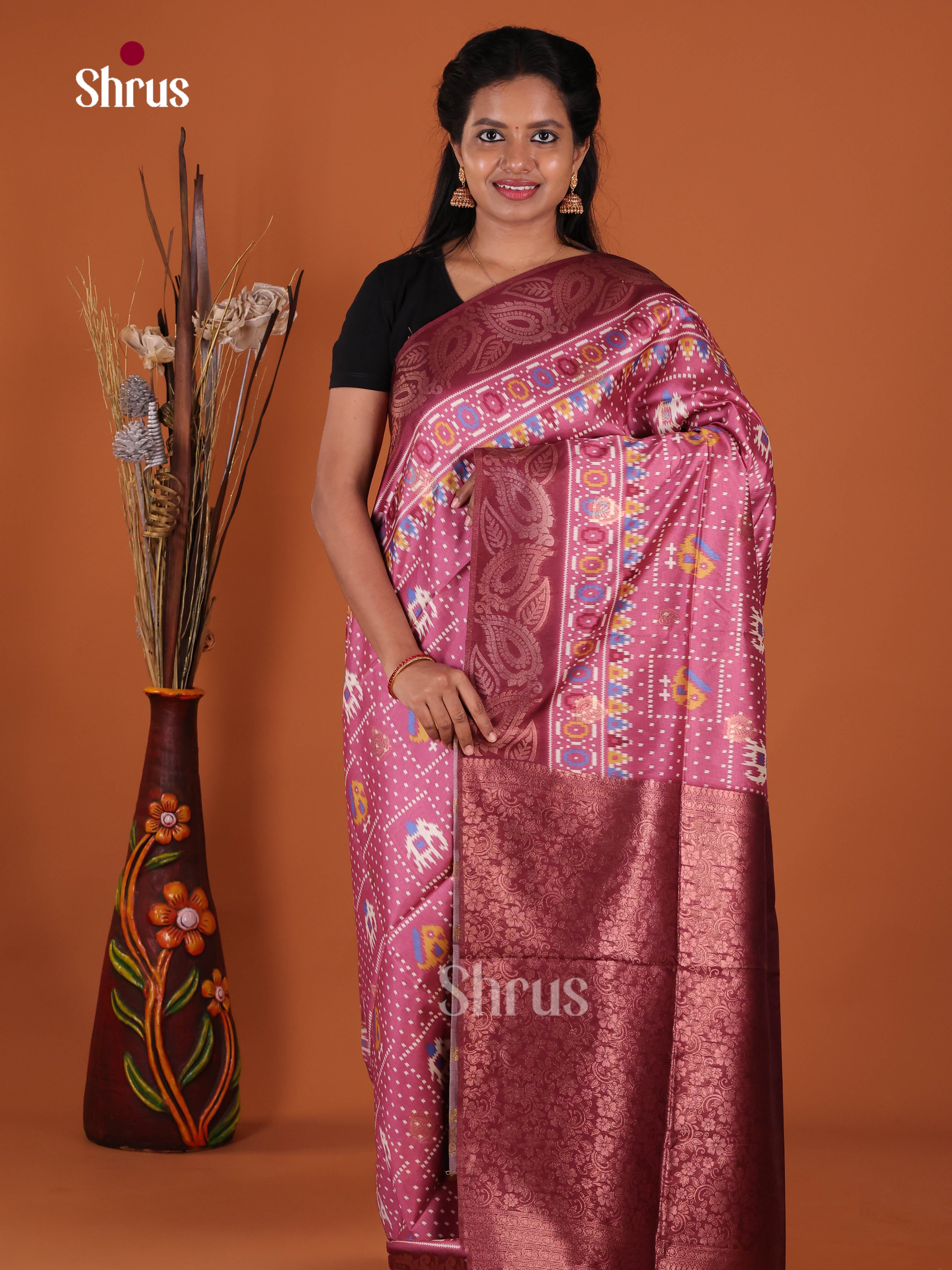 DJS10665 - Semi Jute Saree