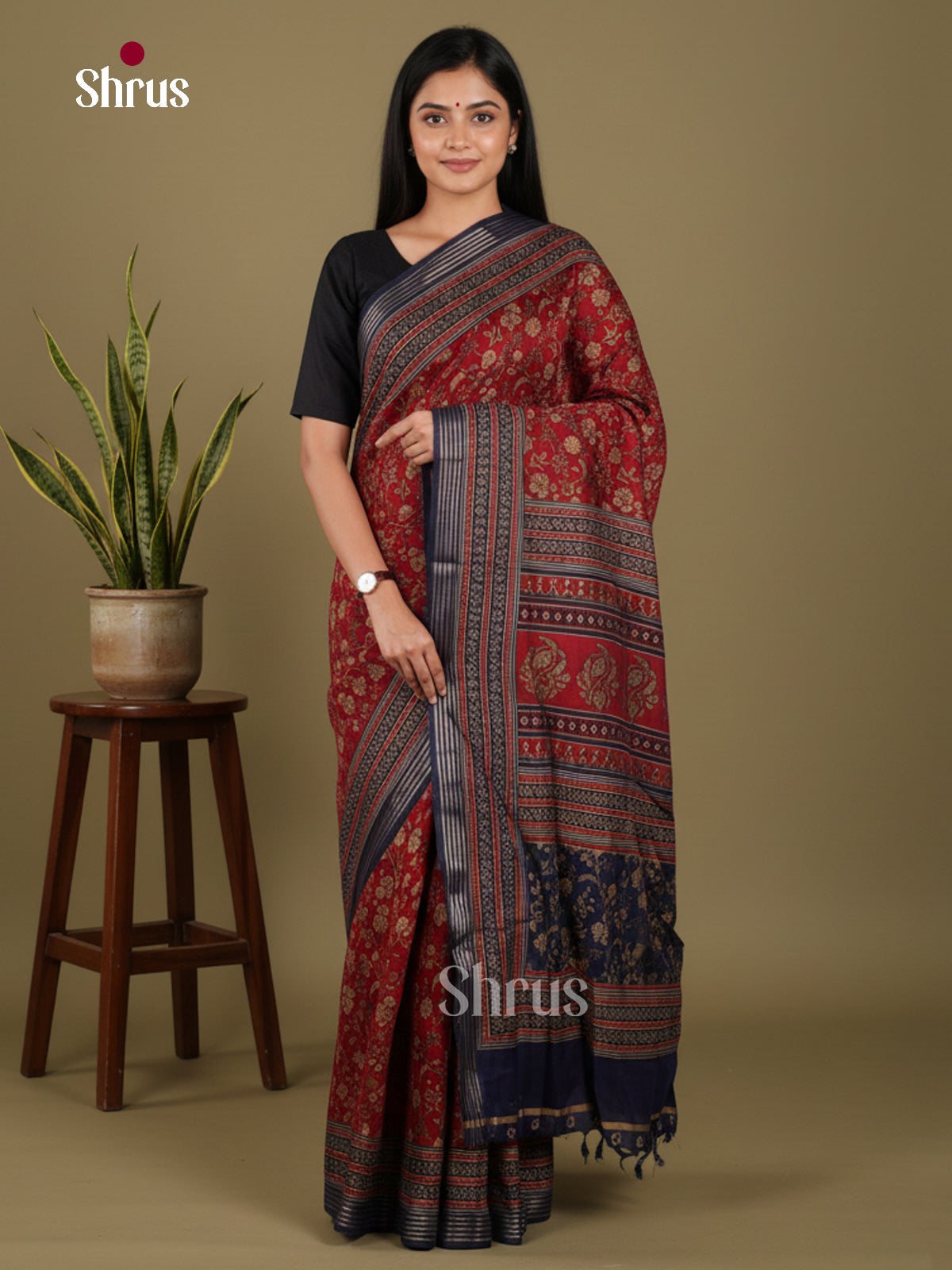 DJS11011 - Art Modal Saree - Shop on Shrus.com