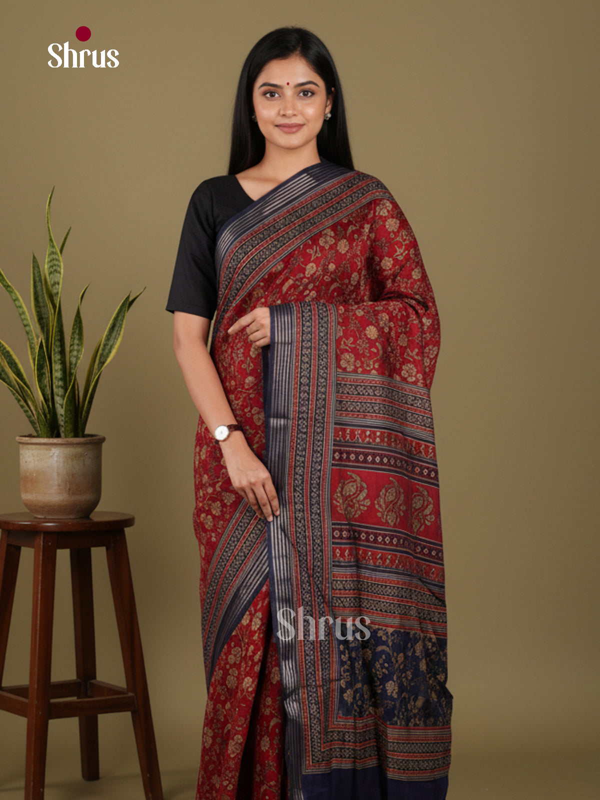DJS11011 - Art Modal Saree - Shop on Shrus.com