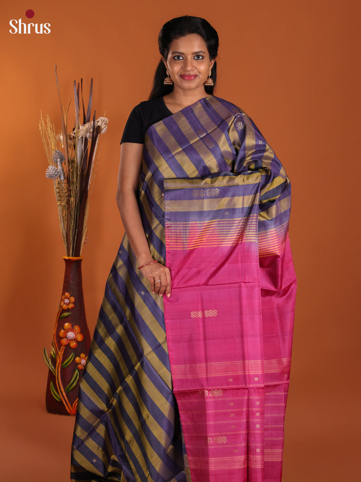 DJS13034 - Banana Pith Saree - Shop on Shrus.com