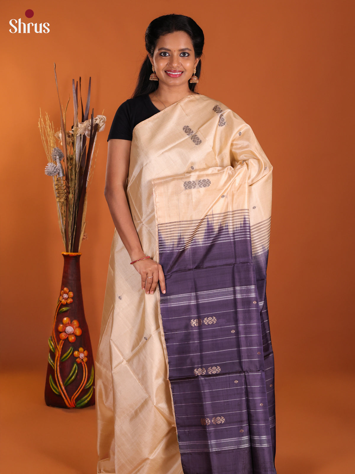 DJS13060 - Banana Pith Saree - Shop on Shrus.com