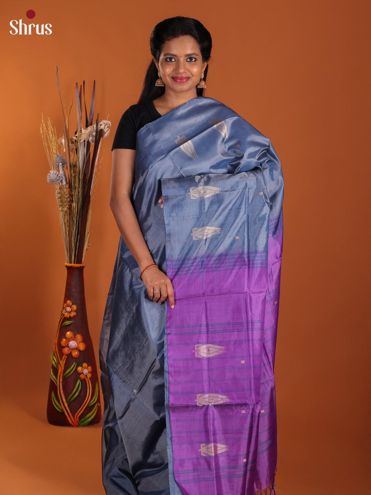 DJS13067 - Banana Pith Saree - Shop on Shrus.com