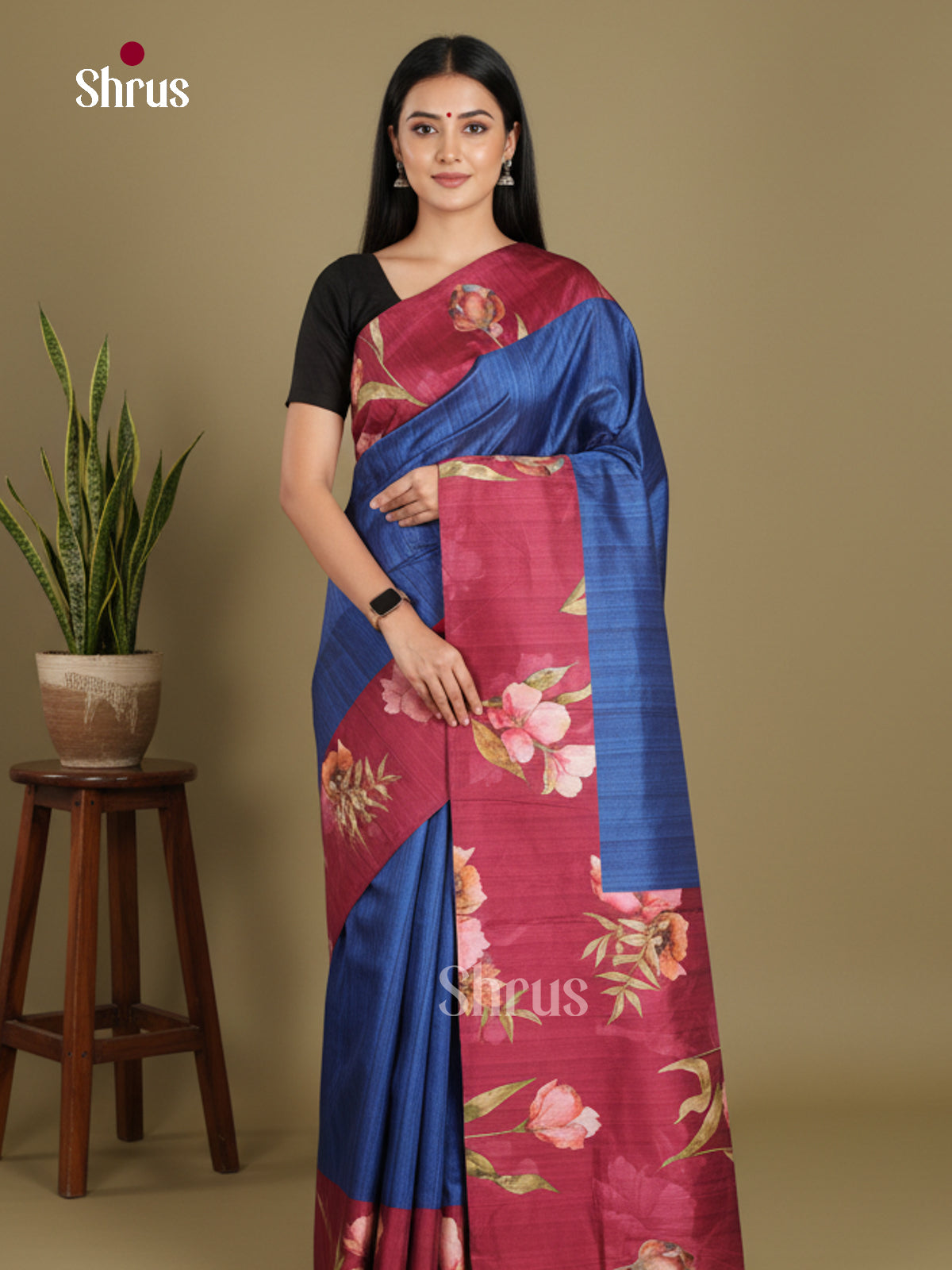 DJS13127 - Butter silk Saree