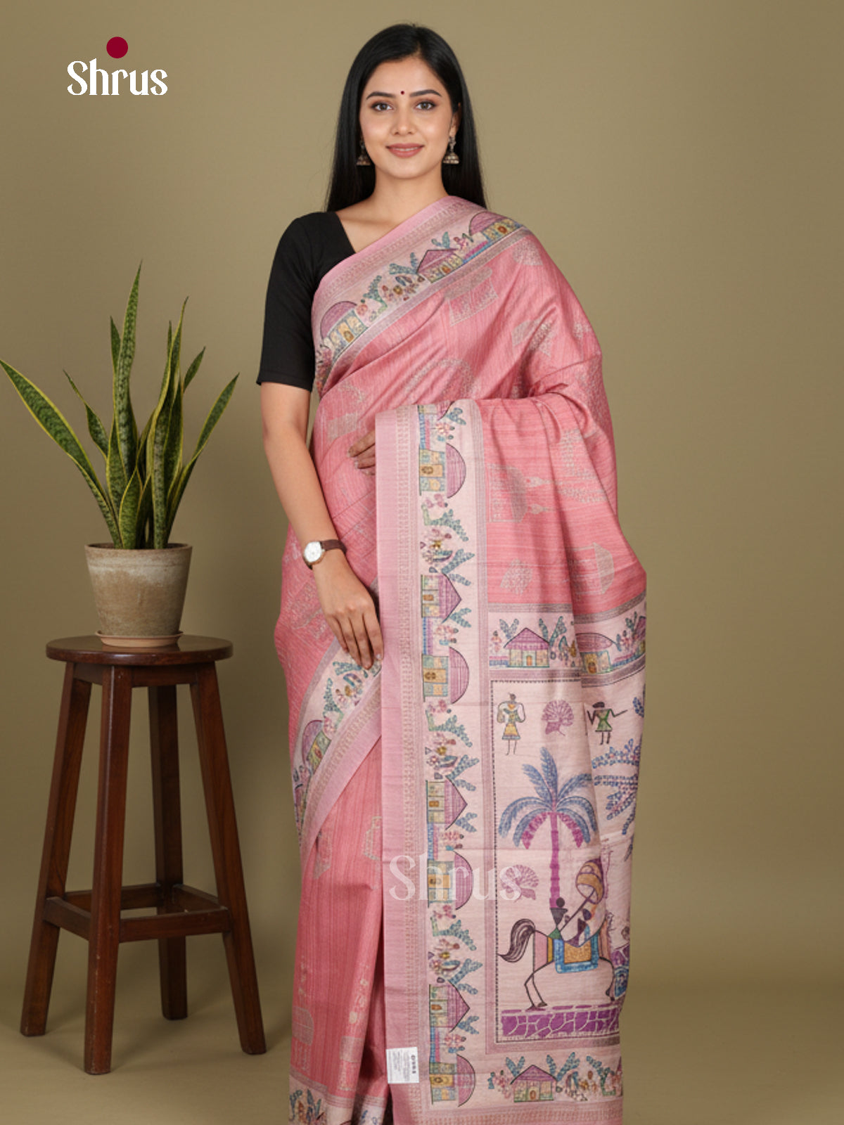 DJS13131 - Butter silk Saree