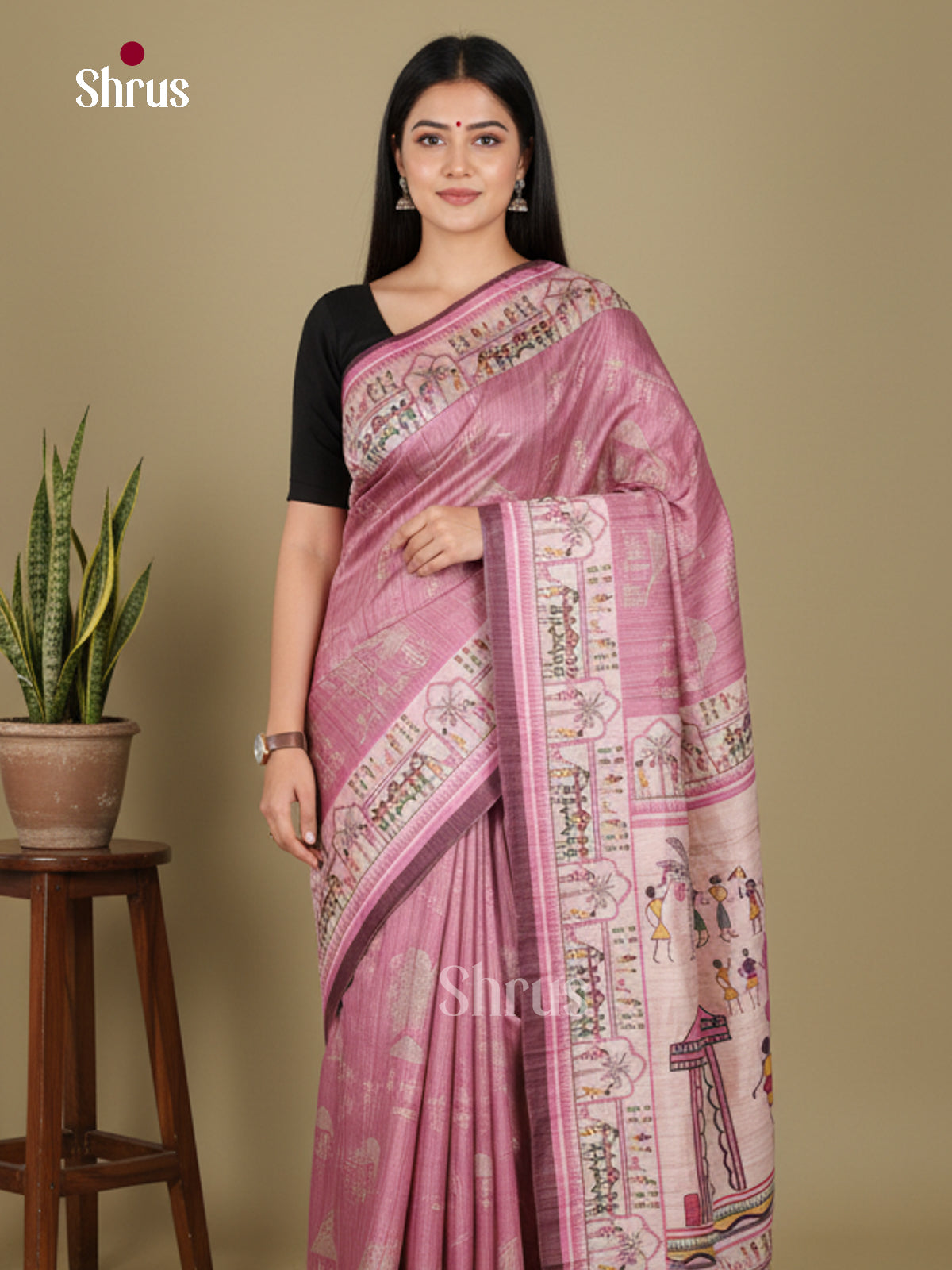 DJS13134 - Butter silk Saree
