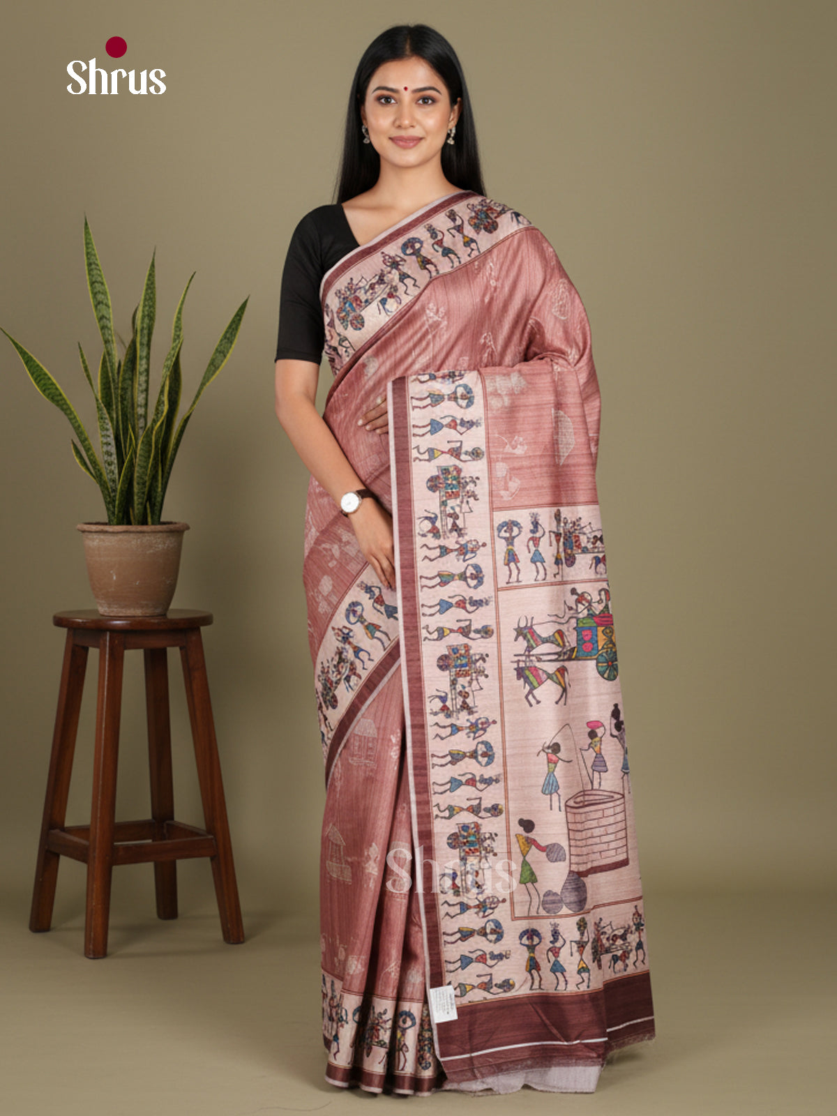 DJS13136 - Butter silk Saree