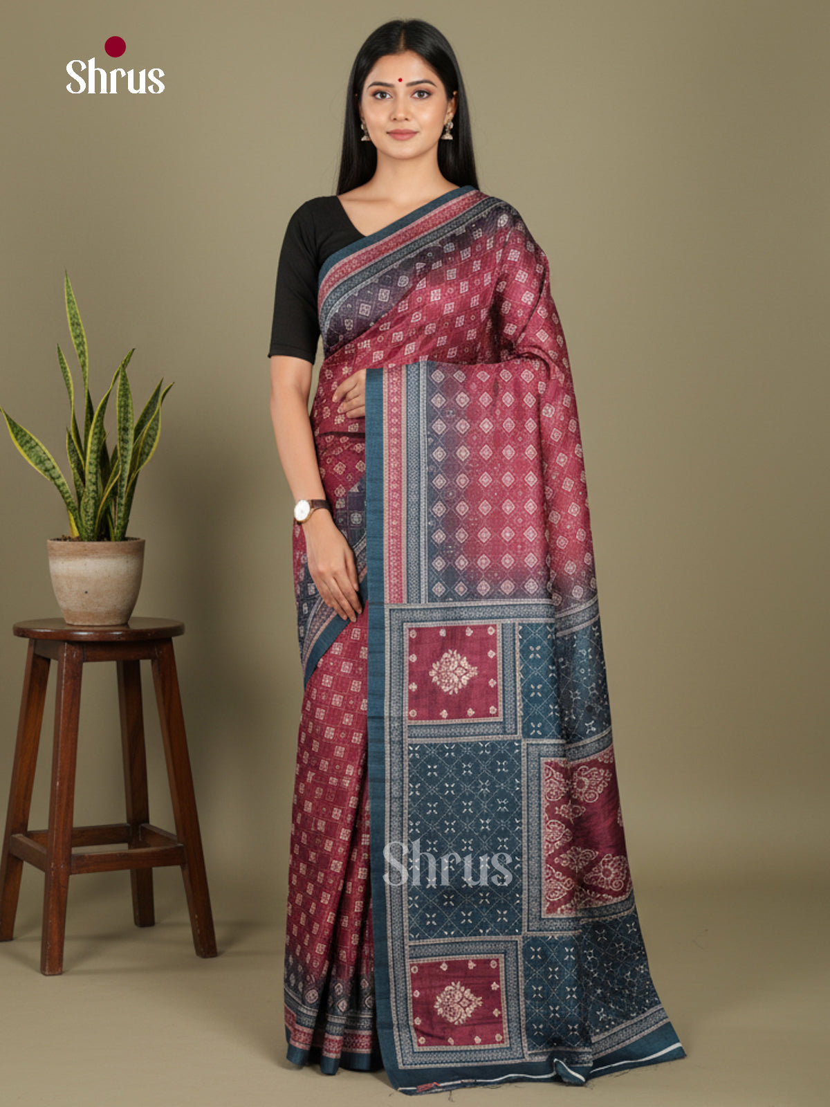DJS13137 - Butter silk Saree
