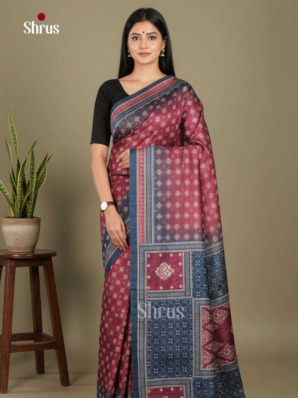 DJS13137 - Butter silk Saree