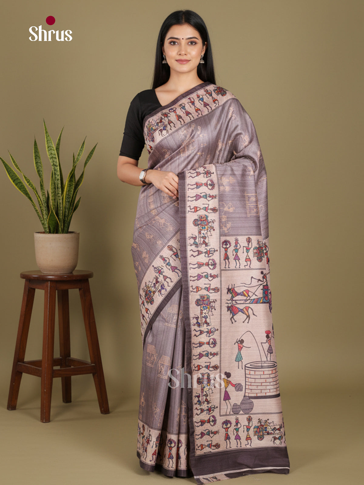 DJS13140 - Butter silk Saree