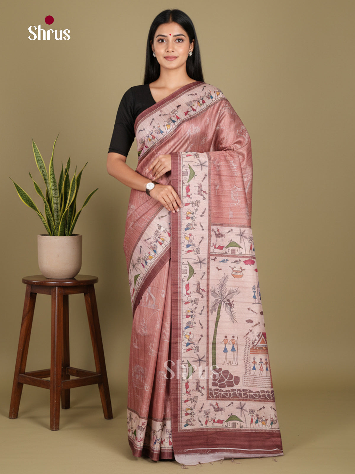 DJS13150 - Butter silk Saree