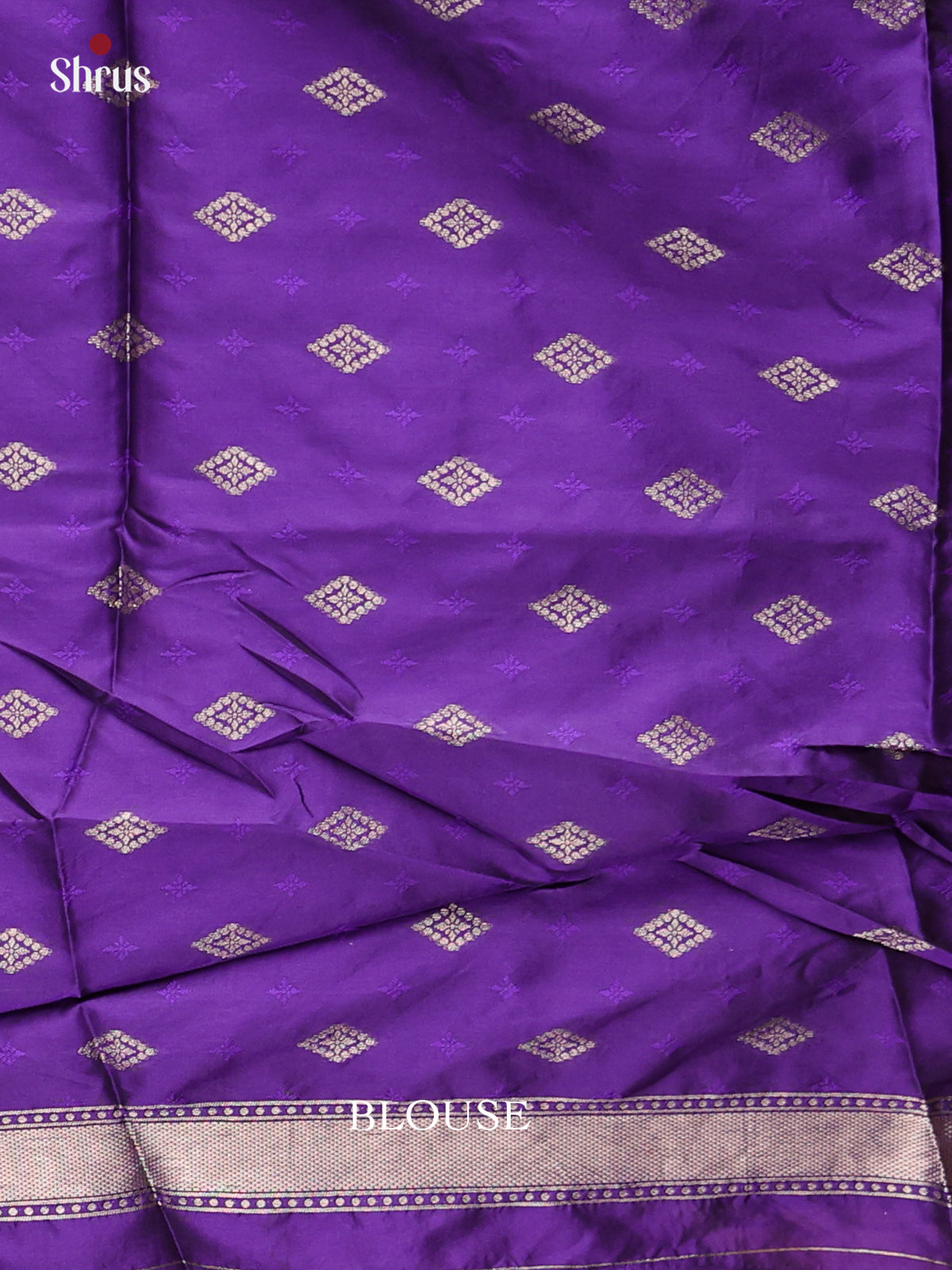 Violet - Semi Softsilk Saree