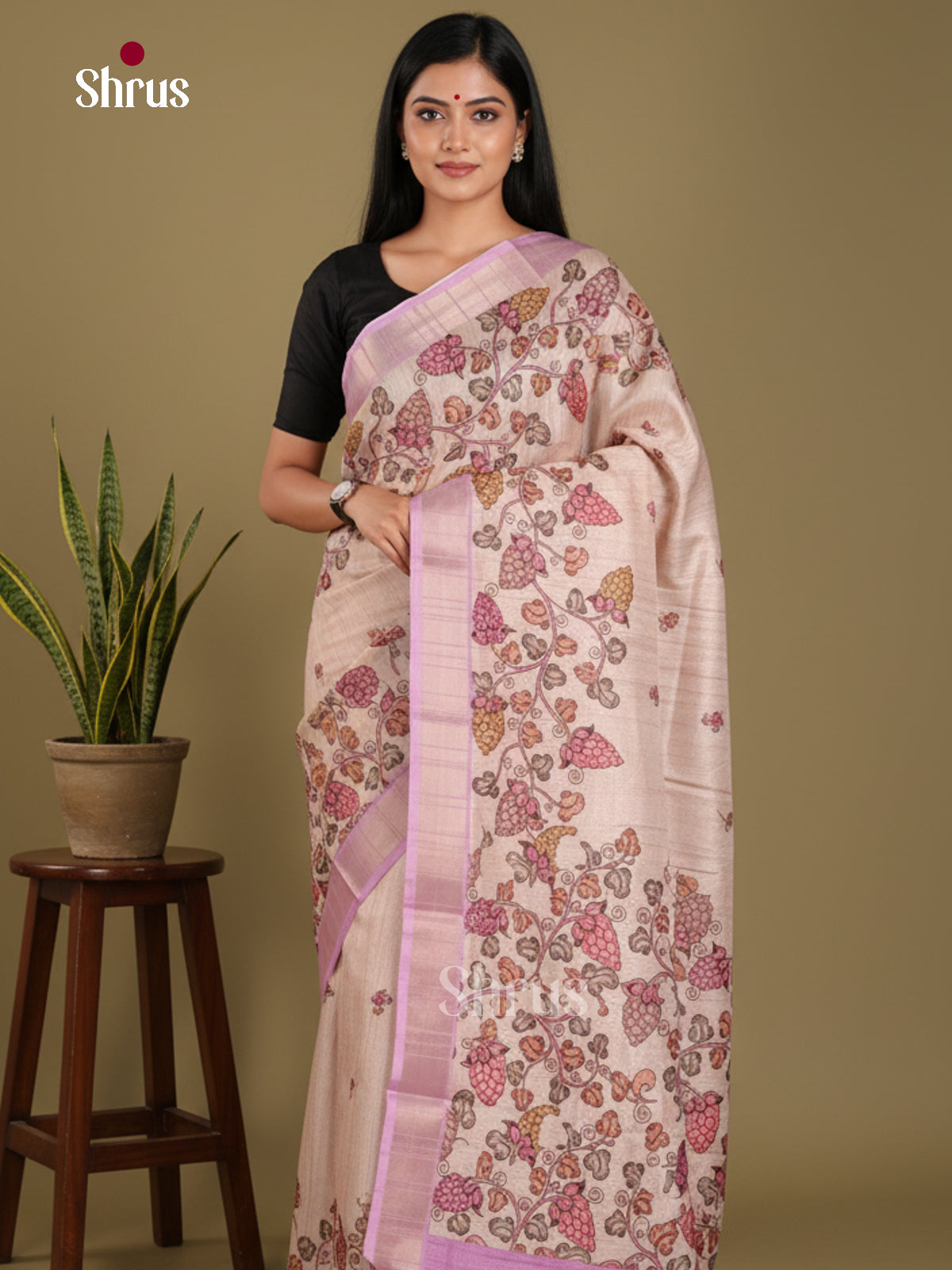 DJS13198 - Semi Gicha Saree