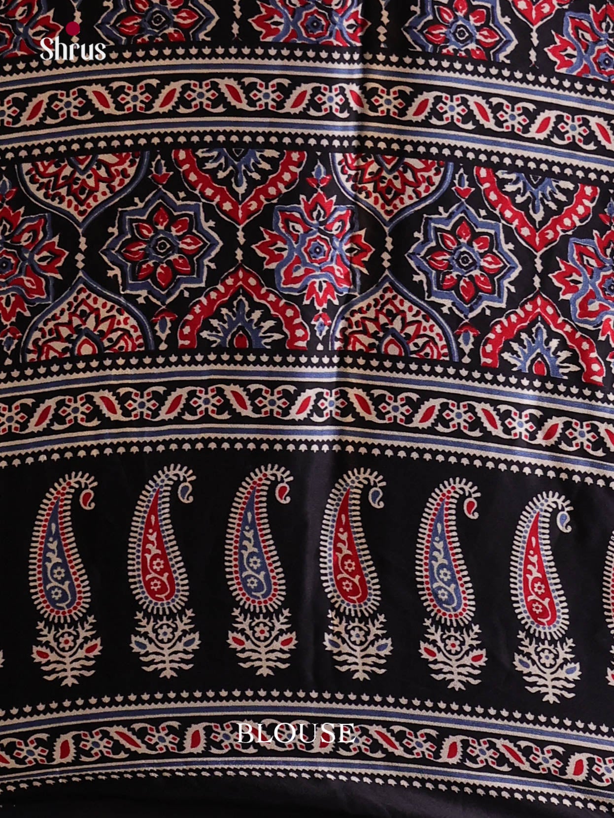 Black - Semi Modal Saree