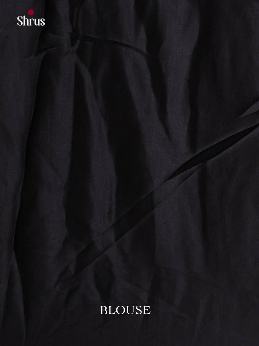 Black - Semi Modal Saree