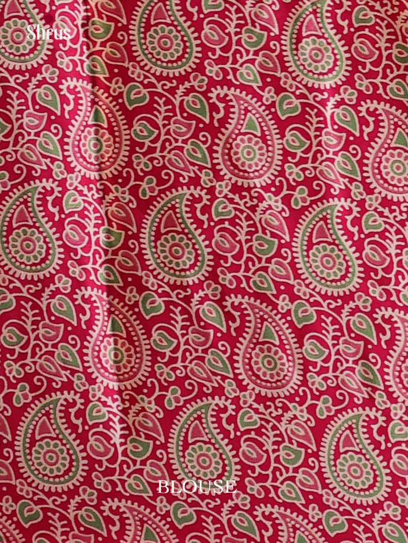 Red- Semi Modal Saree