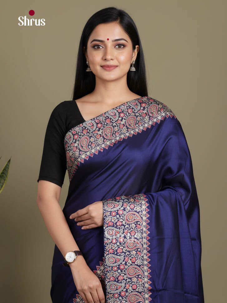 Blue - Semi Modal Saree