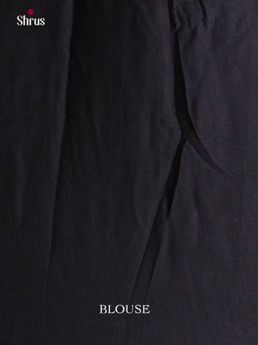 Red & Black - Semi Modal Saree