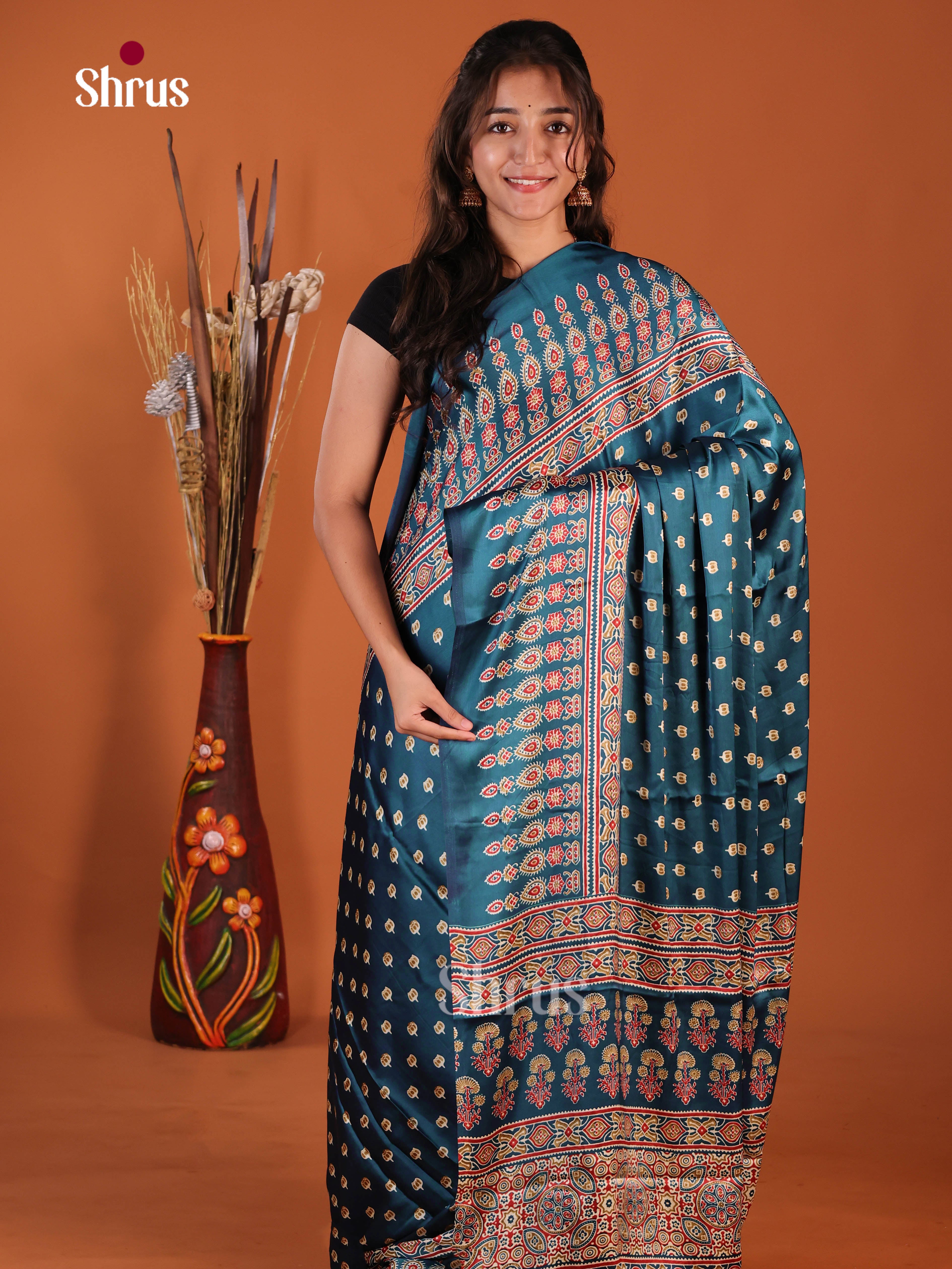 Blue - Semi Modal Saree