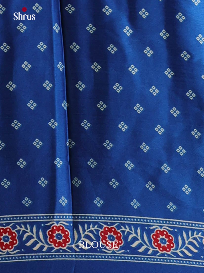 Blue - Semi Modal Saree