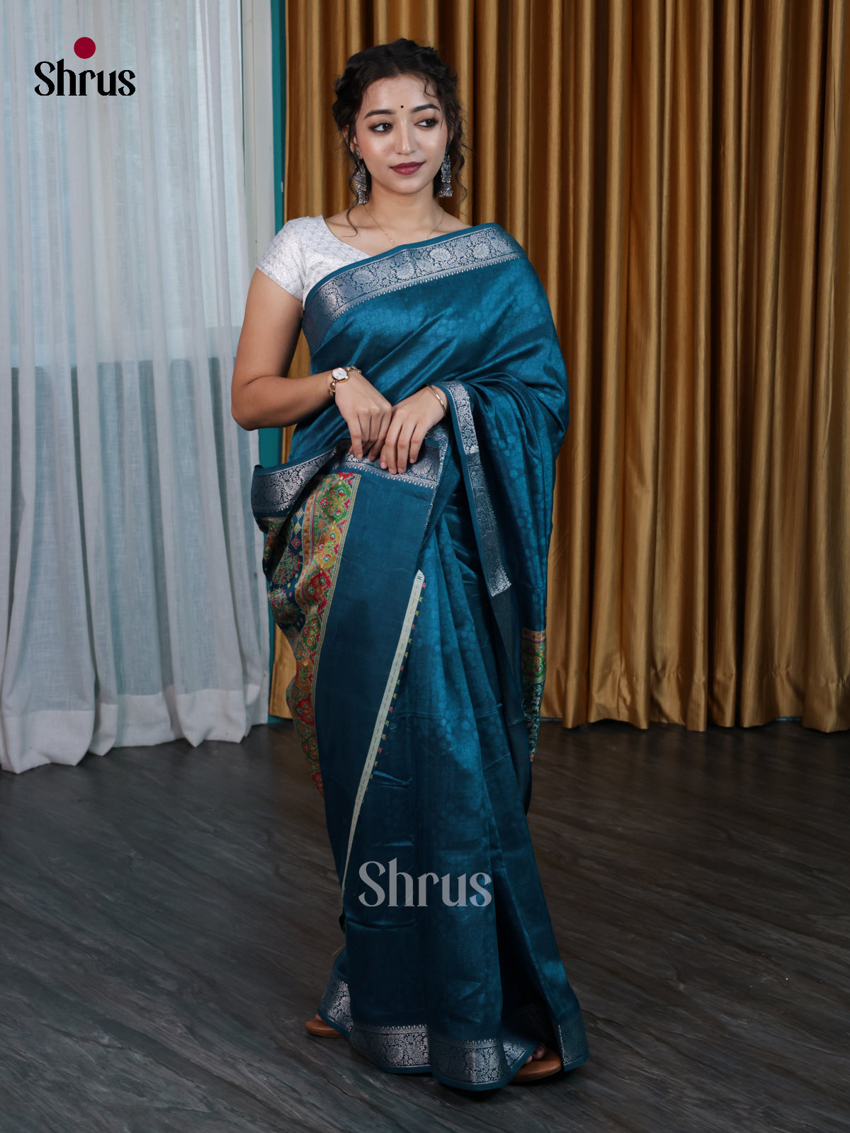 DJS14113 - Semi Dola silk Saree