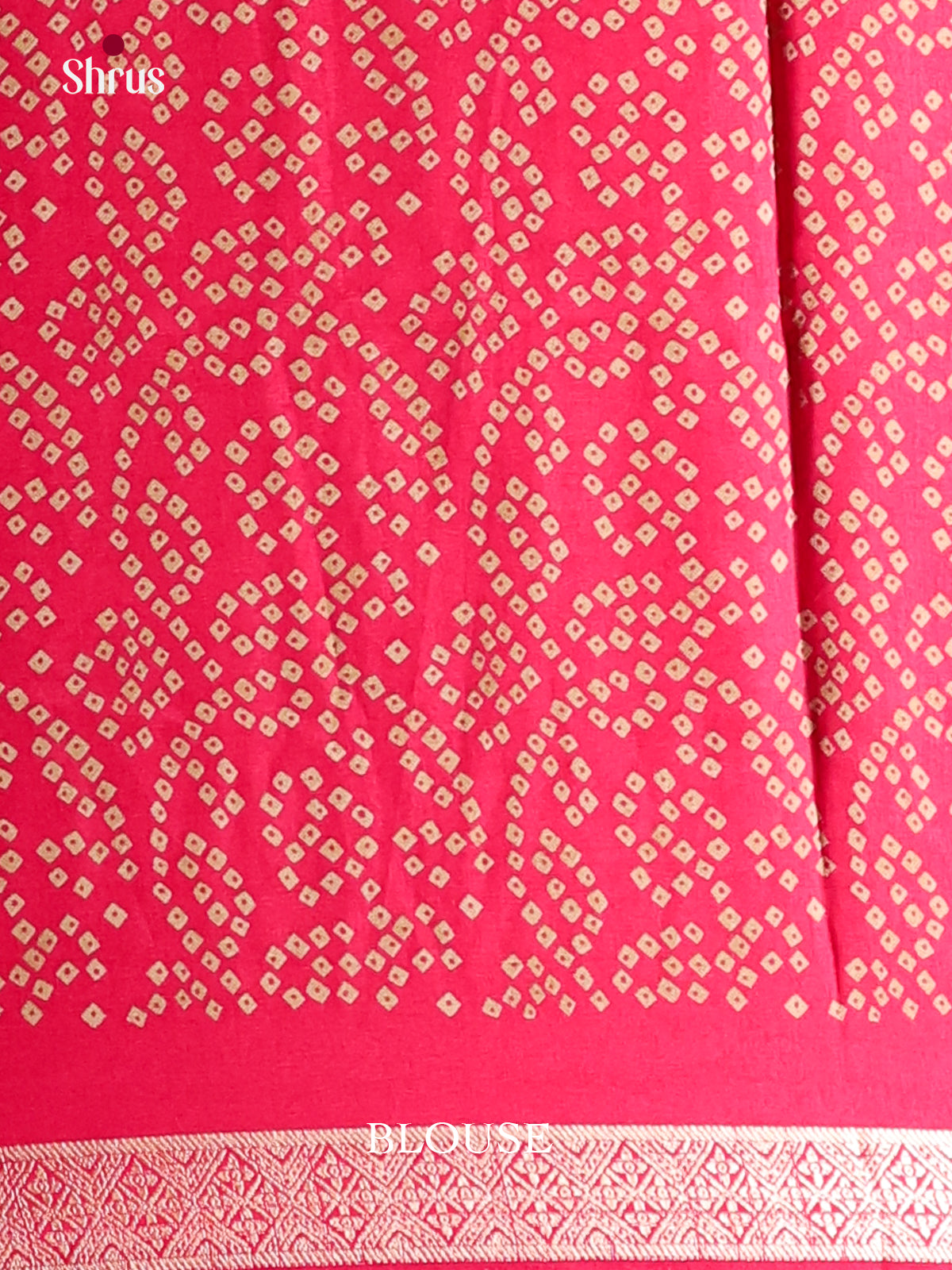 DJS14127 - Bandhini Saree - Shop on Shrus.com