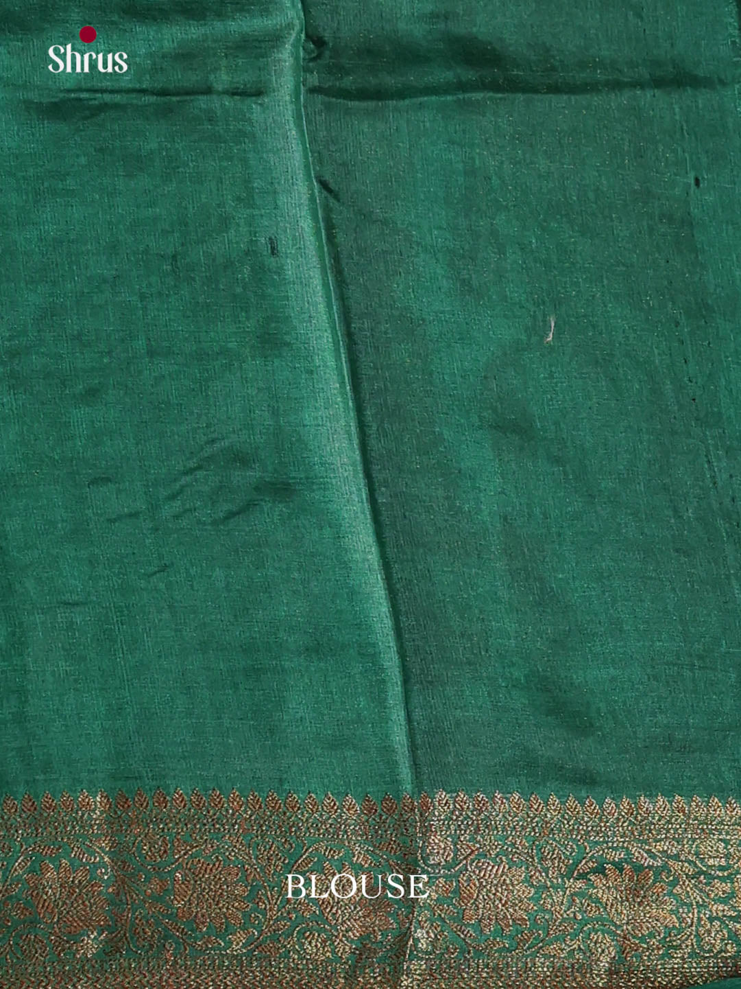 Vibrant Pink Tussar Saree With Zari Woven Floral Vines & Green Border