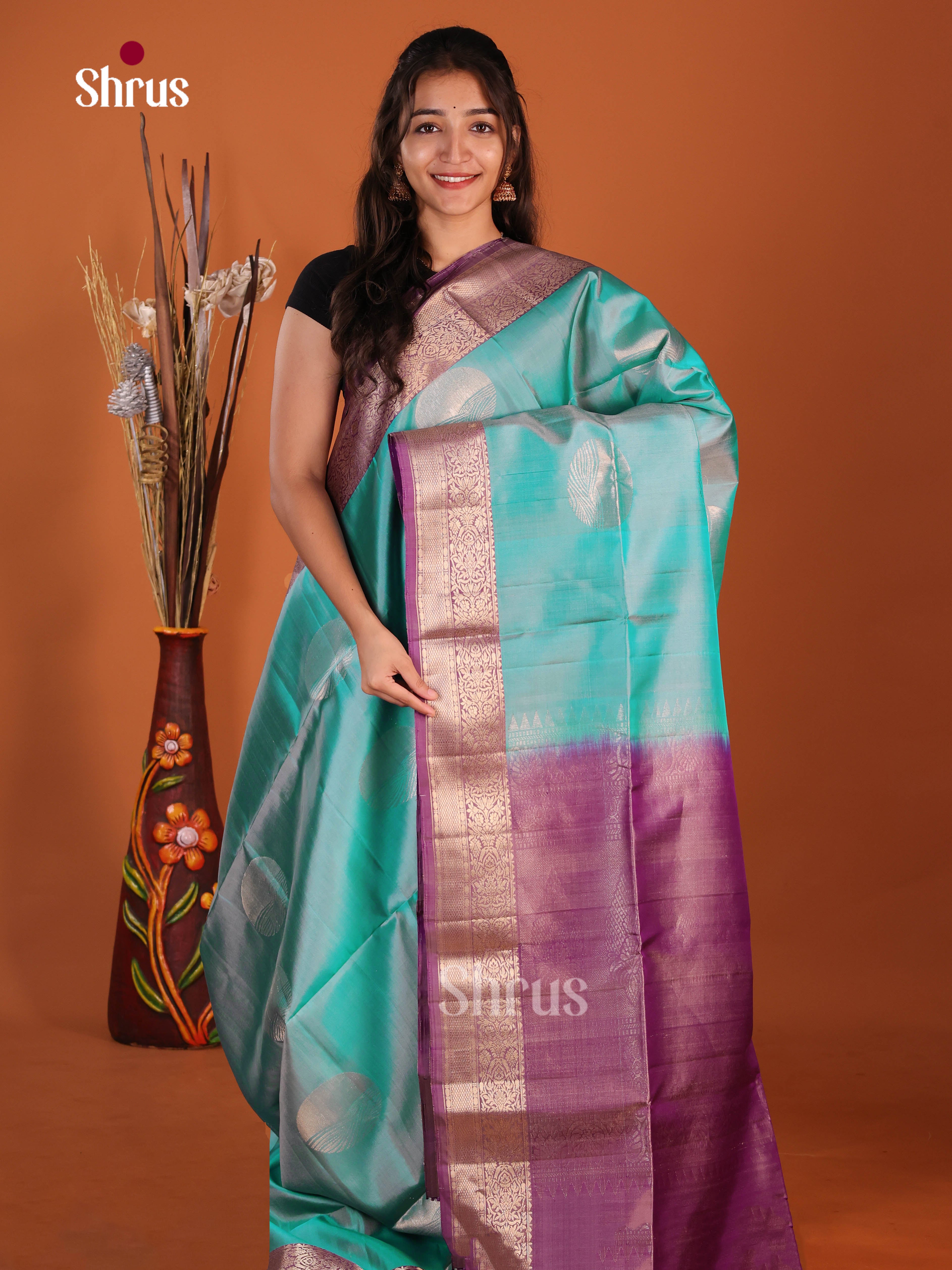 DJS14188 - Soft Silk (HR) Saree - Shop on Shrus.com
