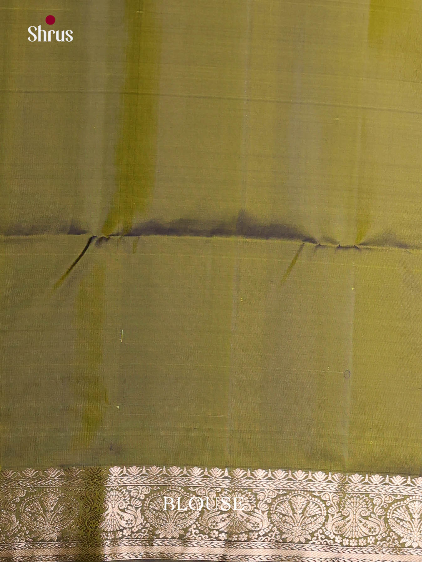 Serene Lime Green & Green Soft Silk Saree with zari floral motifs , zari brocade pallu