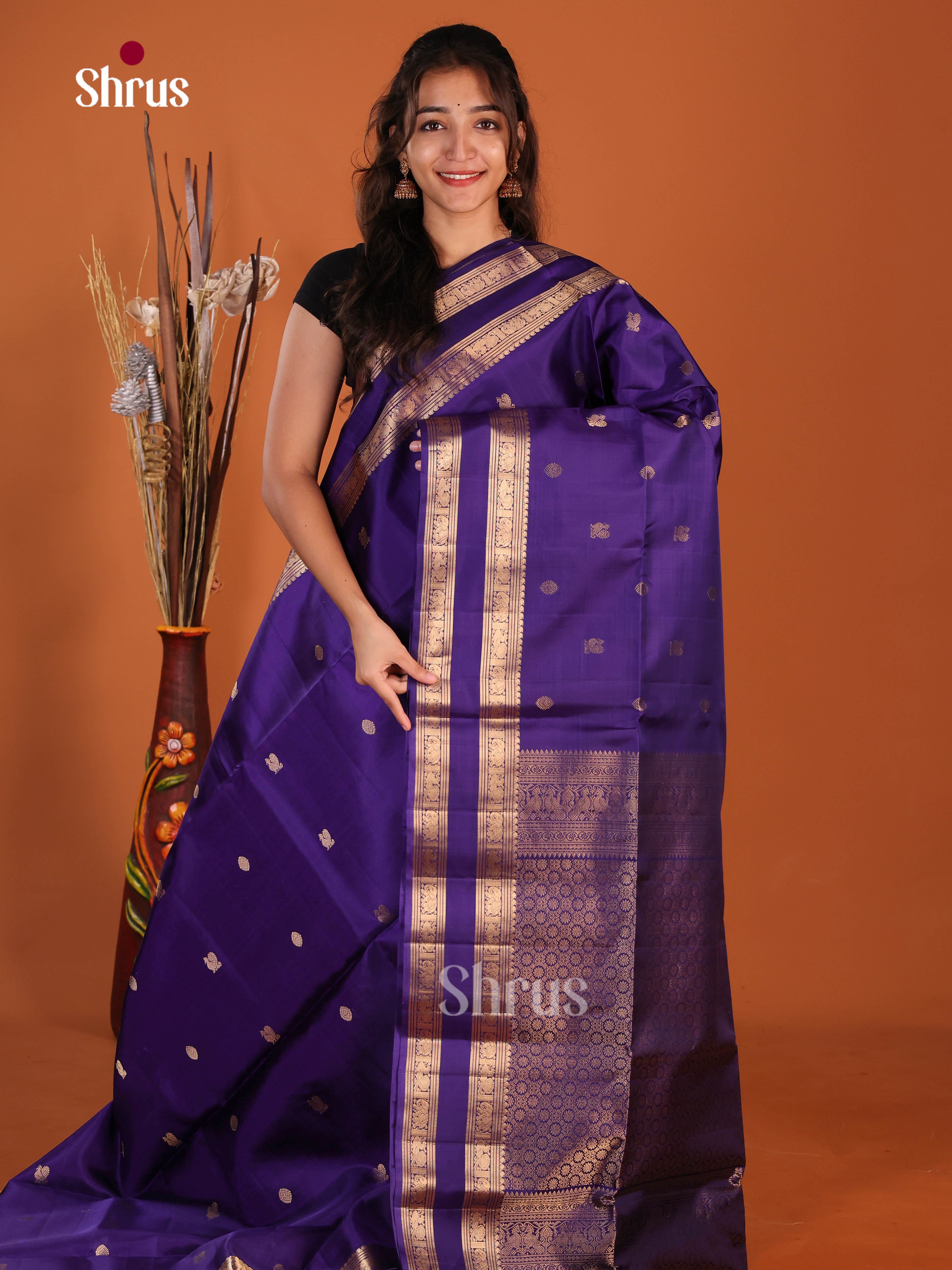DJS14193 - Soft Silk (HR) Saree - Shop on Shrus.com