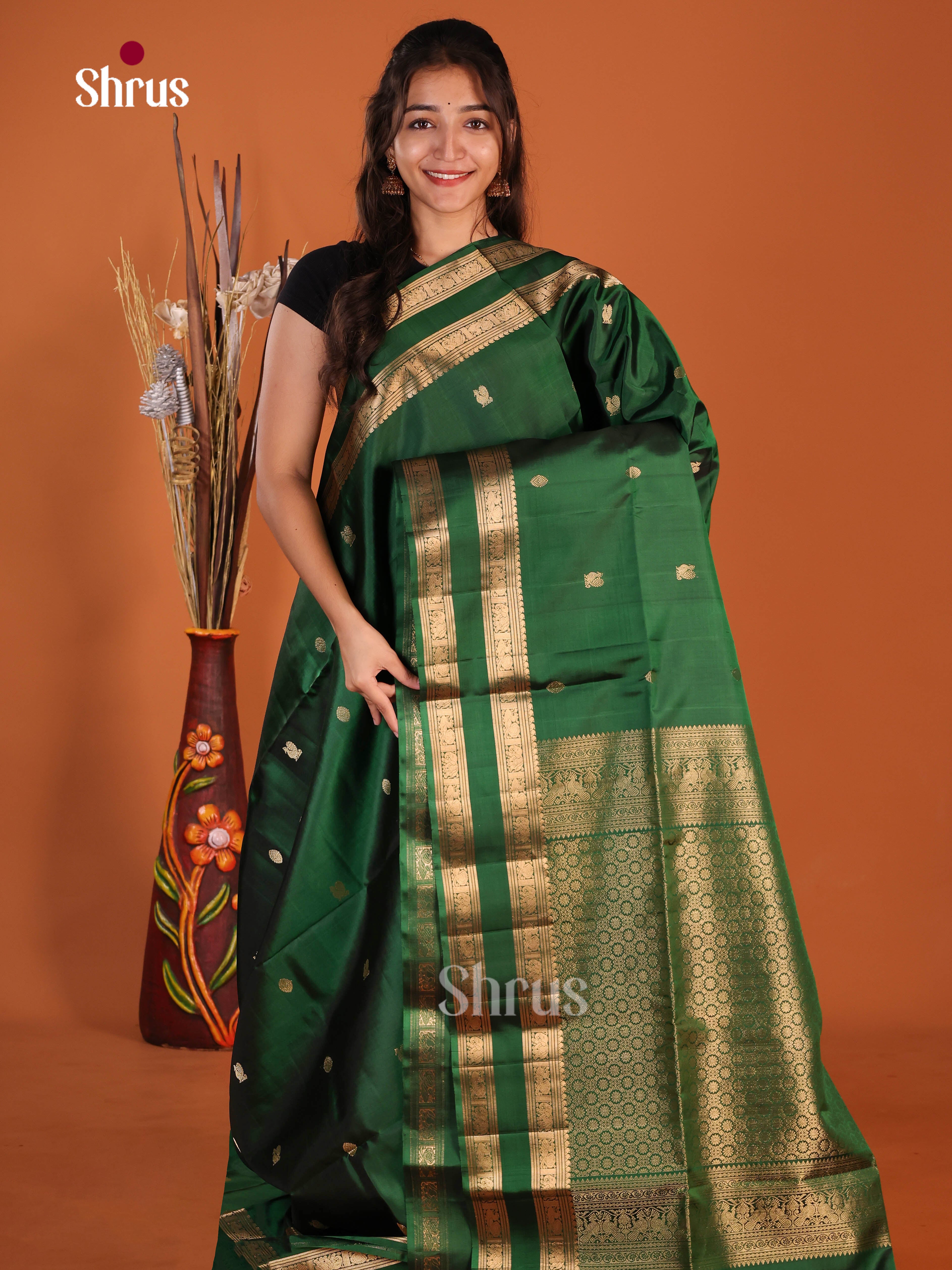 DJS14195 - Soft Silk (HR) Saree - Shop on Shrus.com