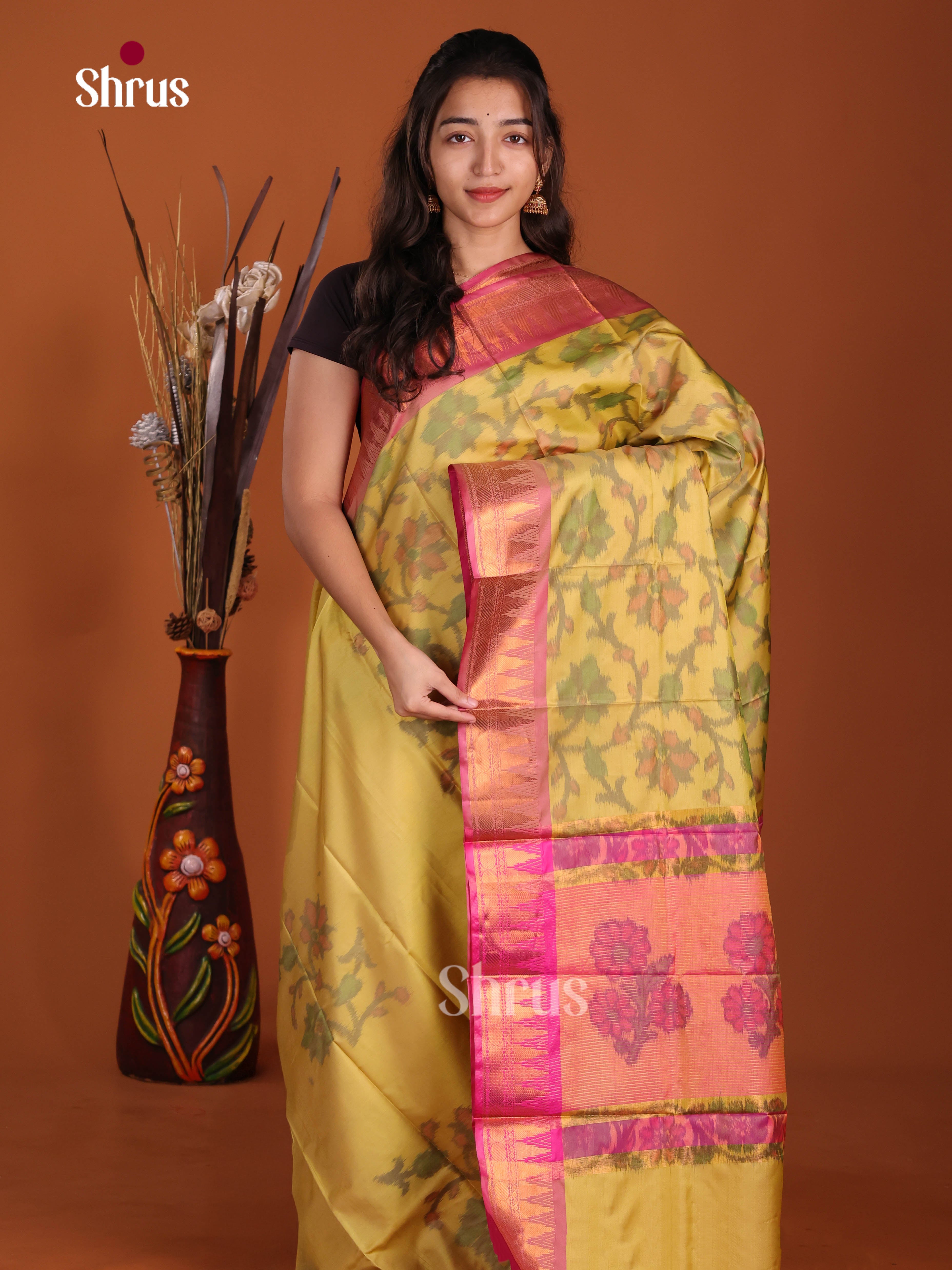 DJS15002 - Semi Pochampally Saree