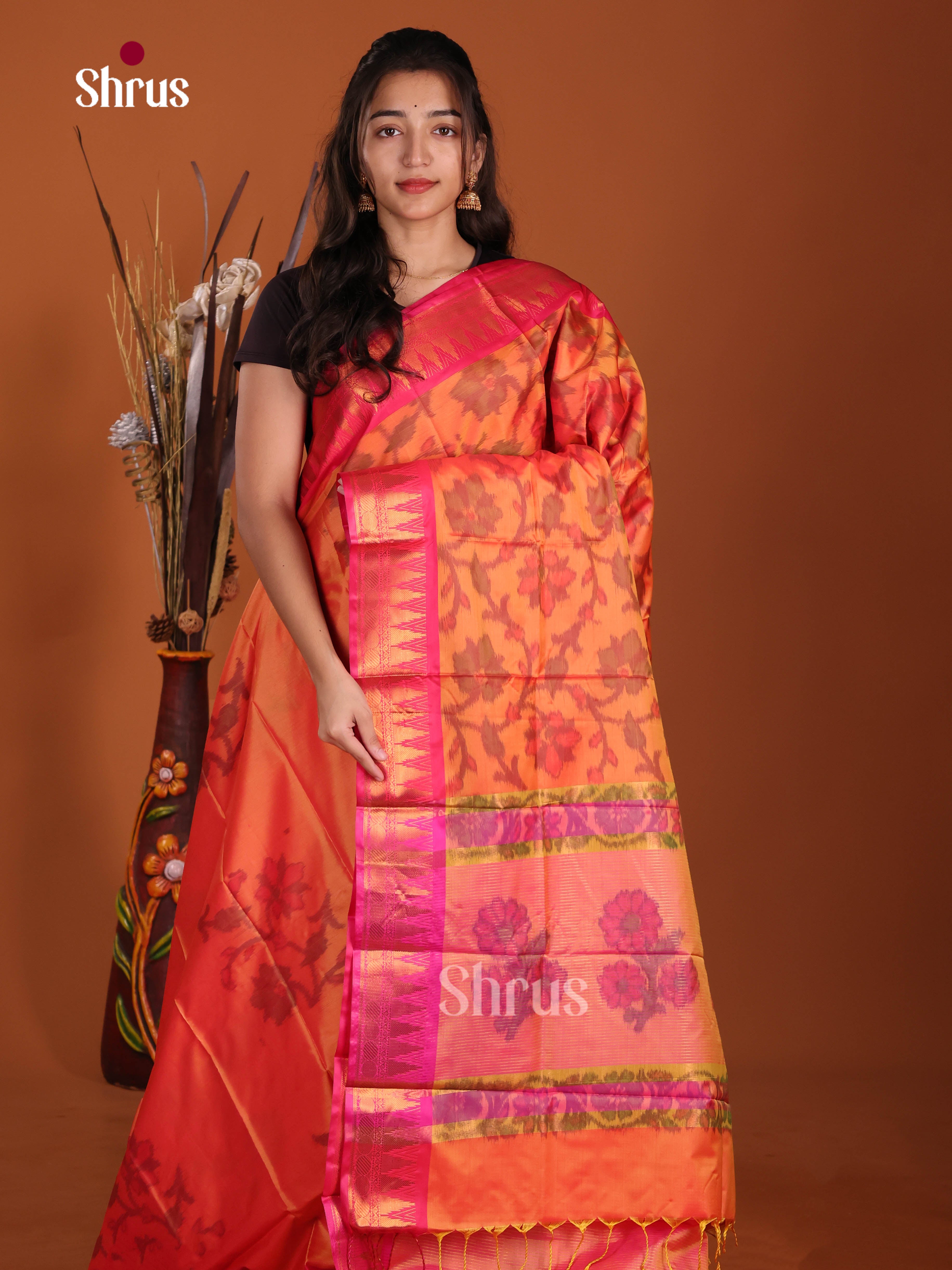 DJS15010 - Semi Pochampally Saree