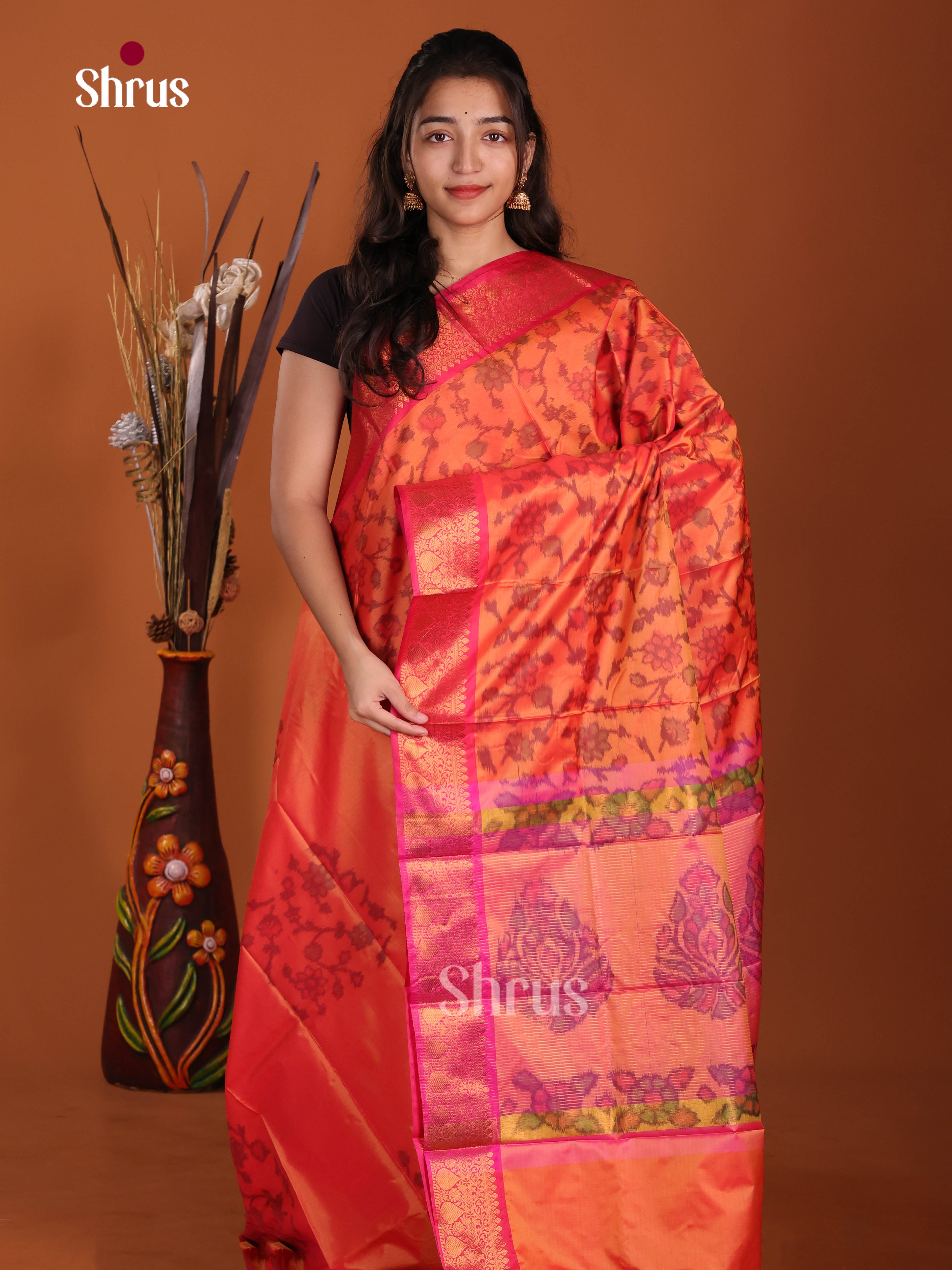 DJS15014 - Semi Pochampally Saree
