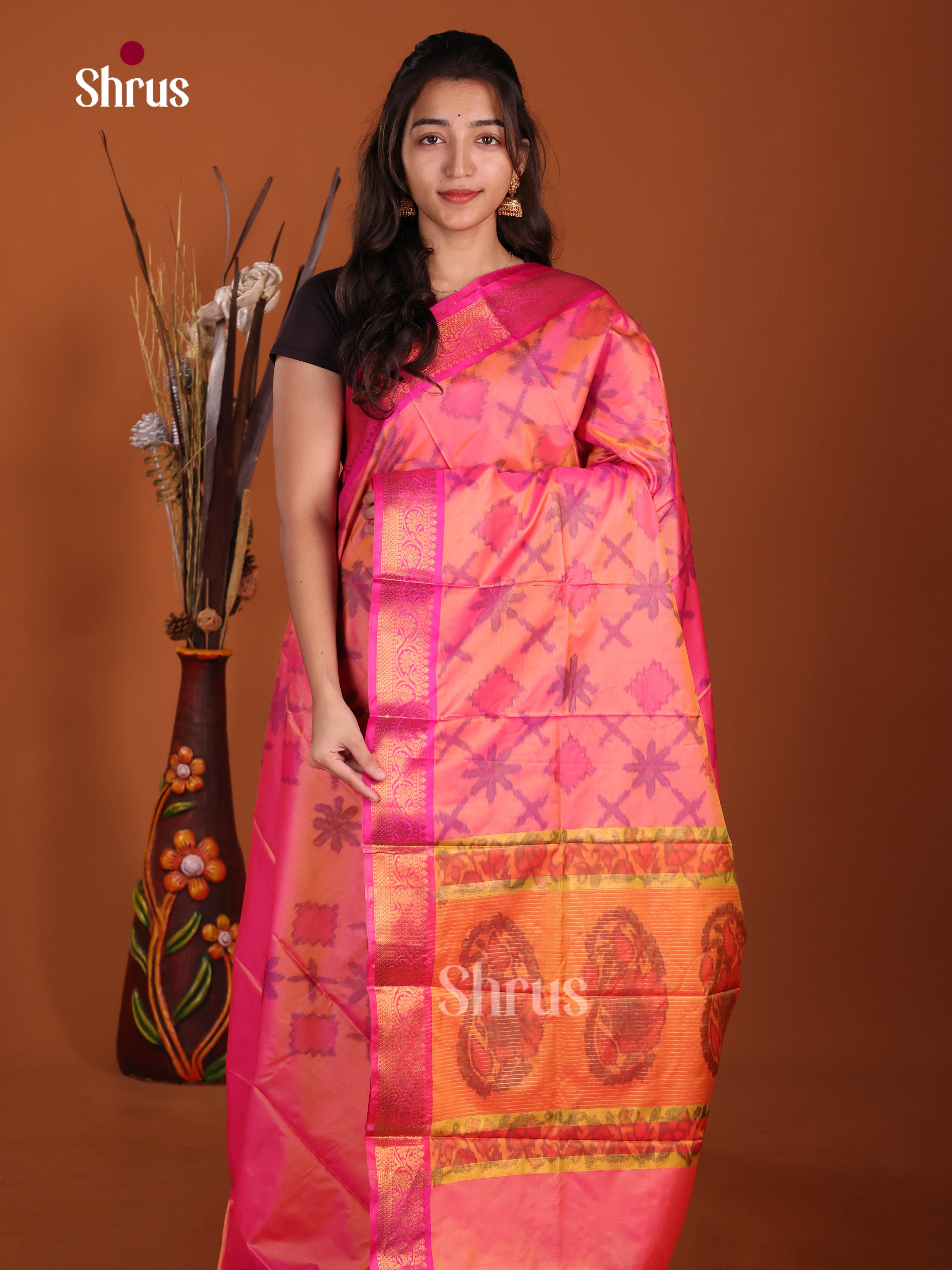 DJS15016 - Semi Pochampally Saree