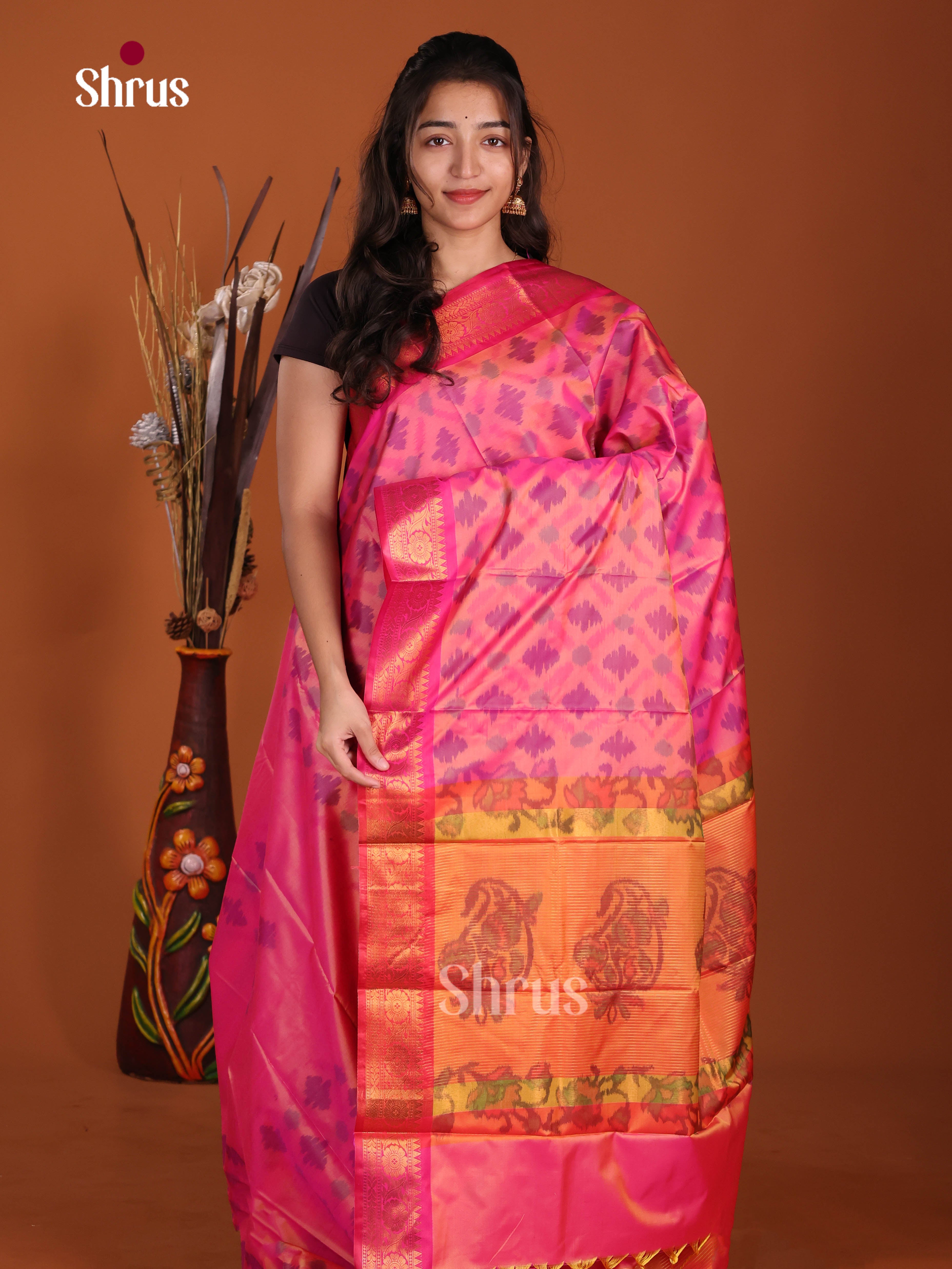 DJS15018 - Semi Pochampally Saree