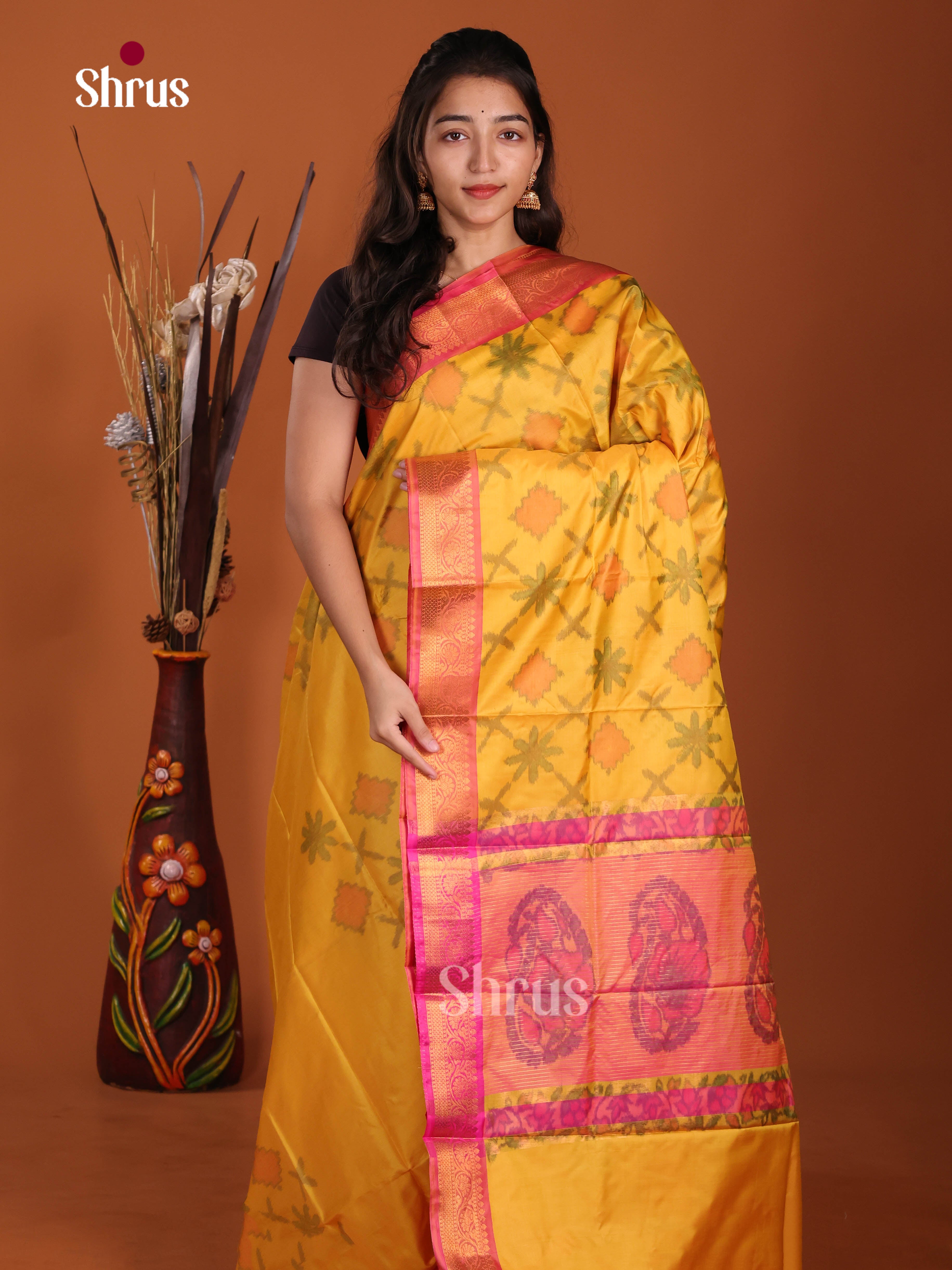 DJS15028 - Semi Pochampally Saree