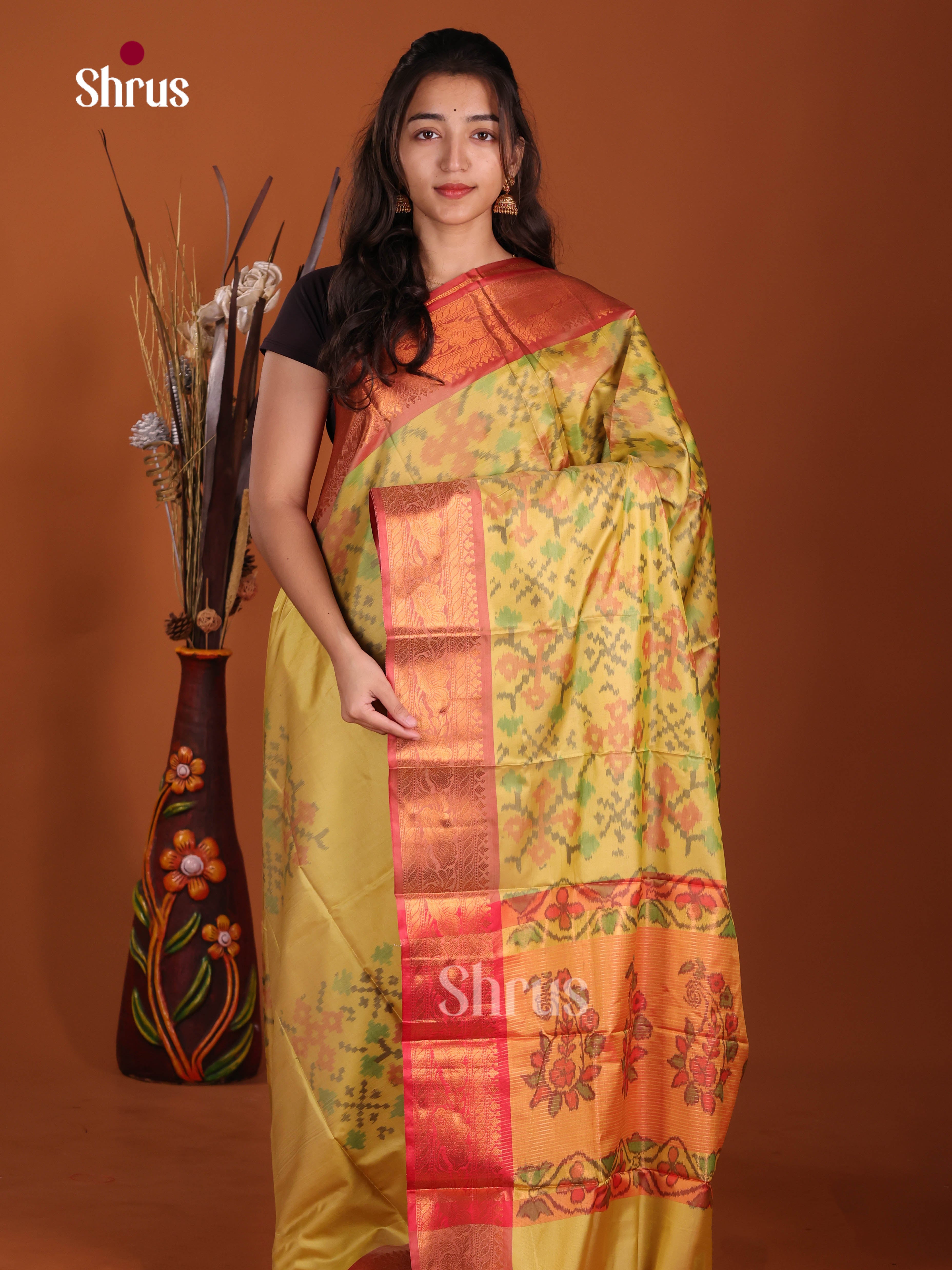 DJS15030 - Semi Pochampally Saree