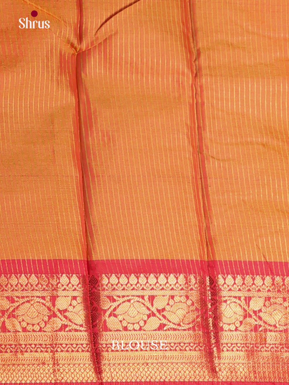 Pink & Orange- Semi Pochampally Saree