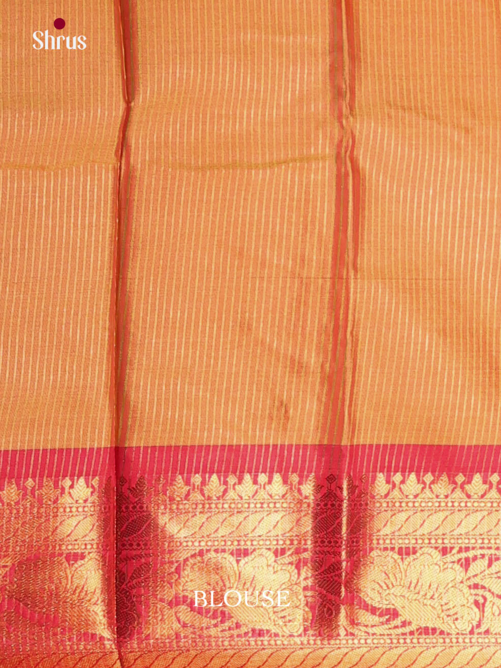 Pink & Orange - Semi Pochampally Saree