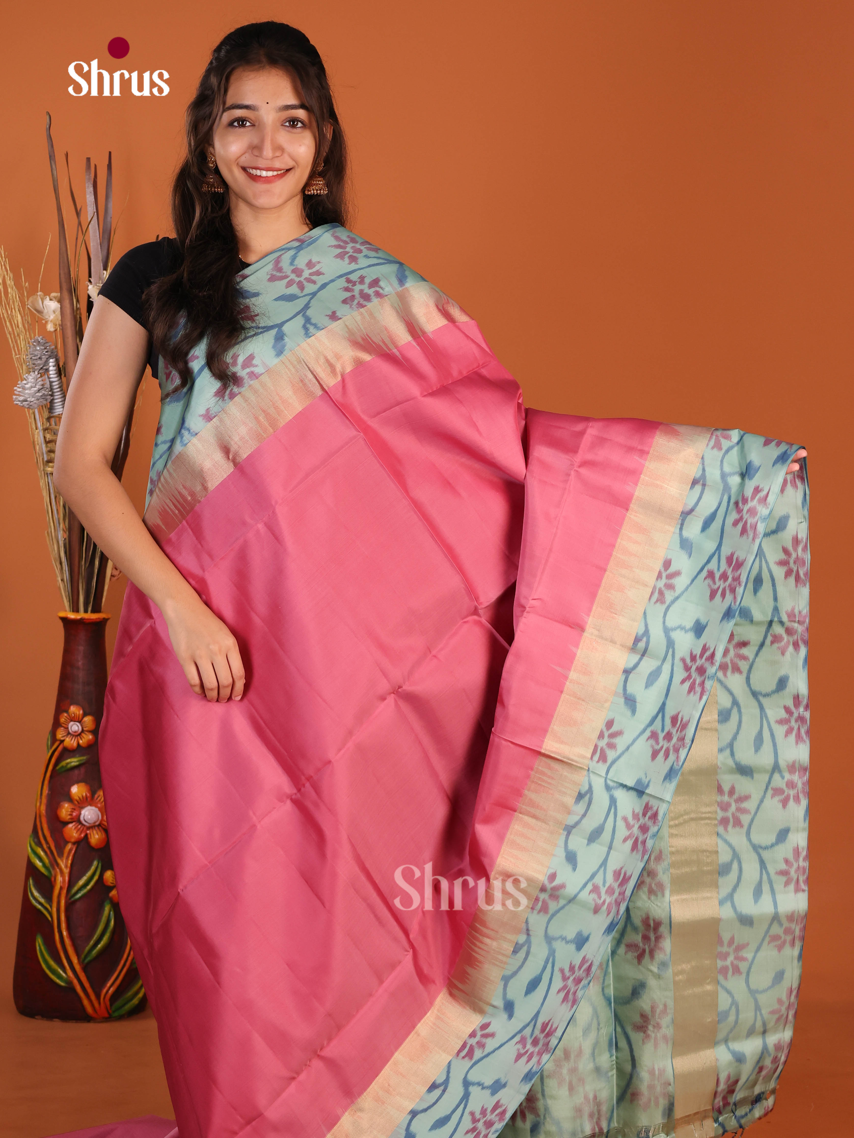 DJS15183 - Soft Silk (HR) Saree - Shop on Shrus.com