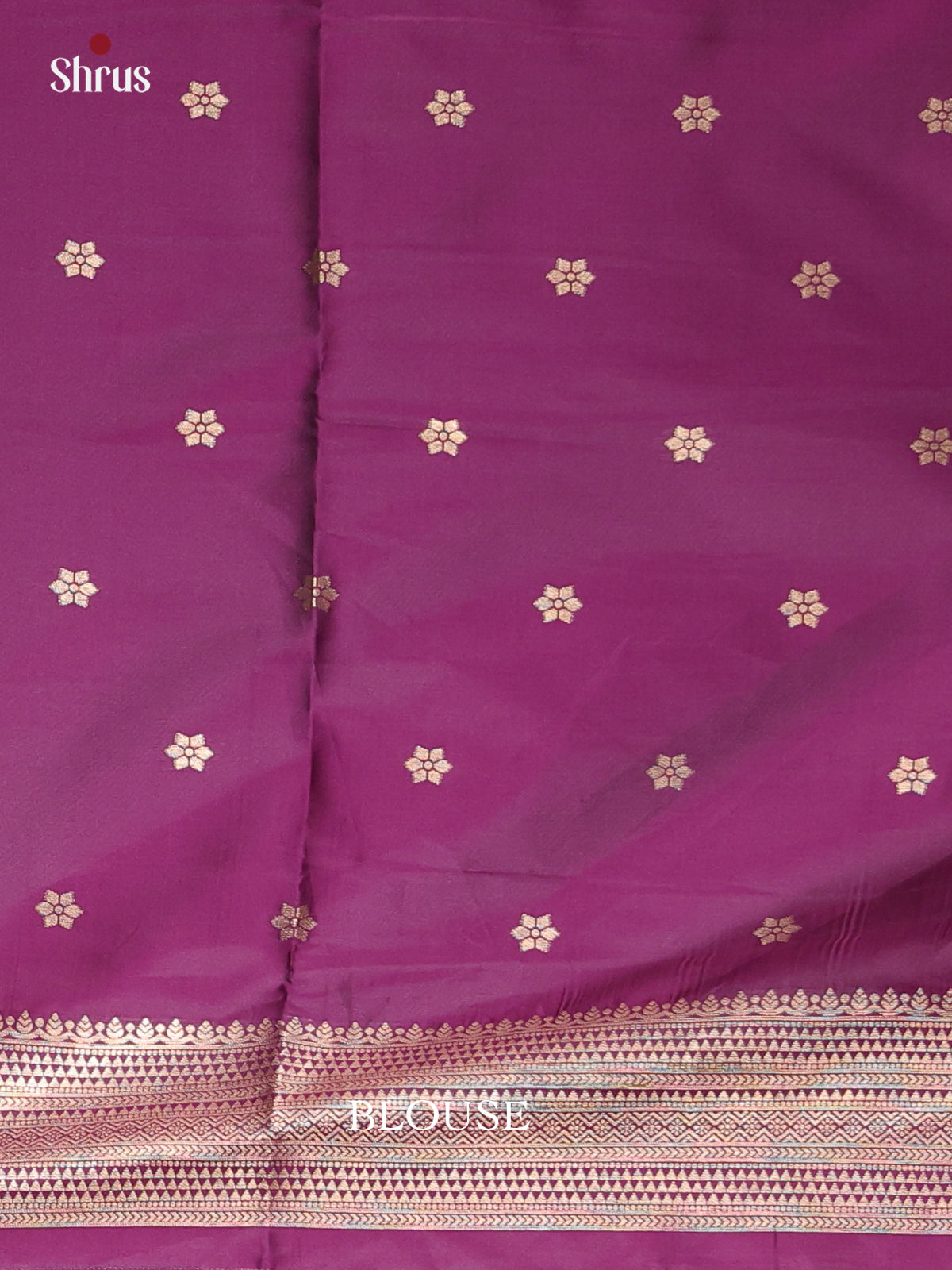 Purple - Semi Softsilk Saree