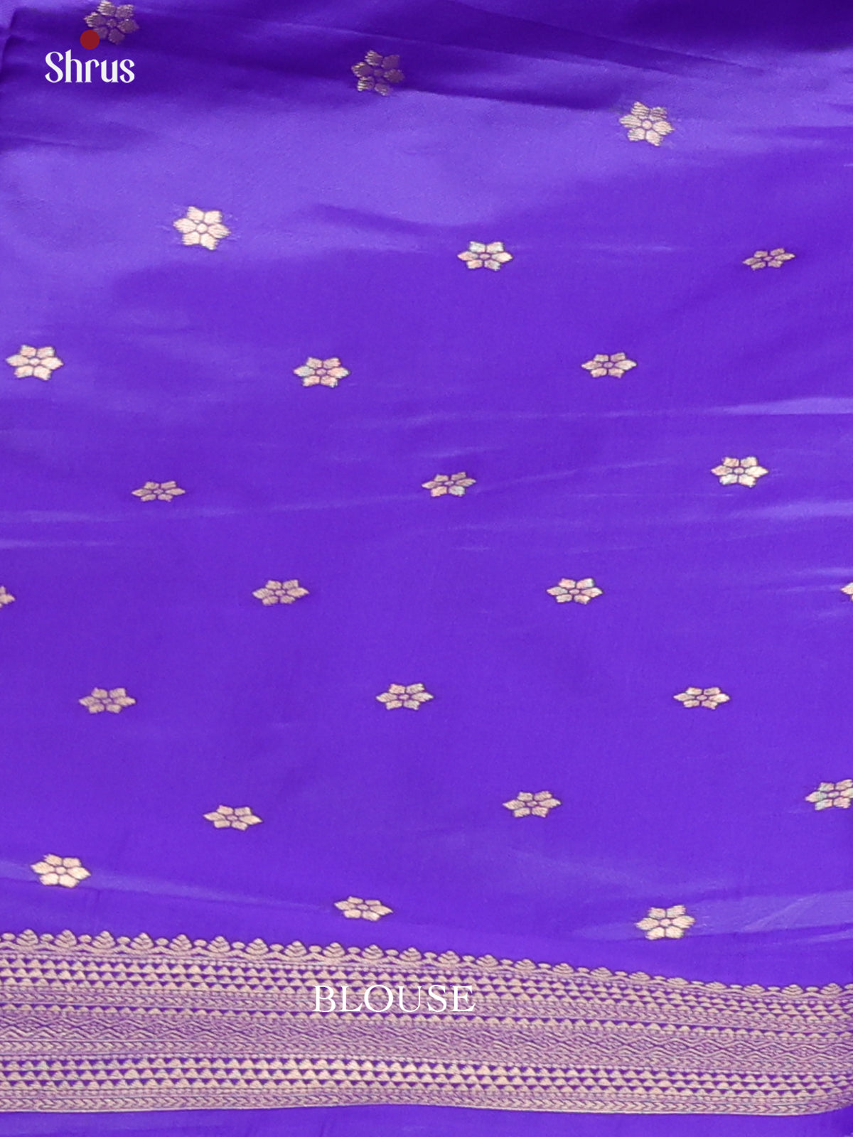 Blue - Semi Softsilk Saree