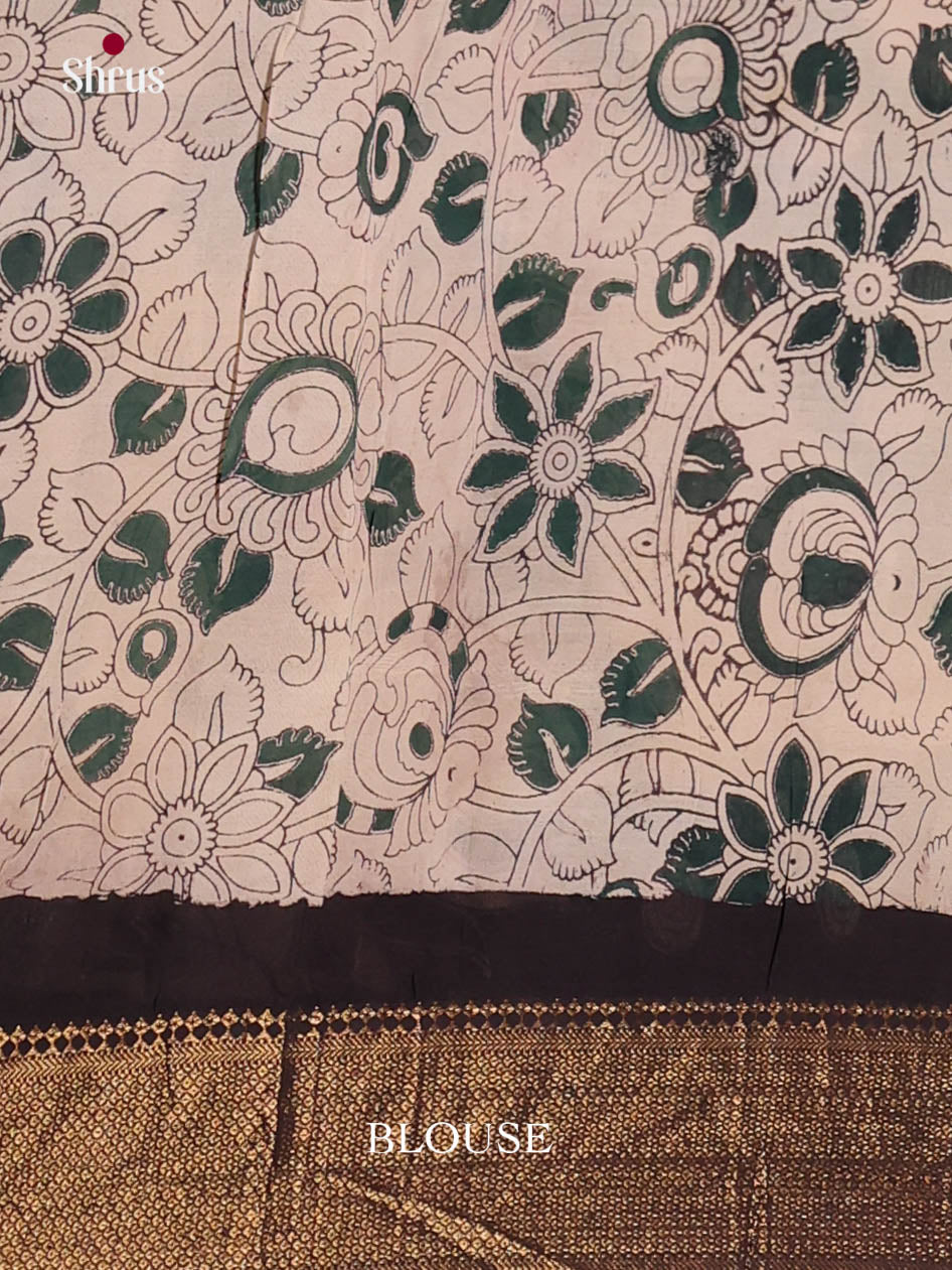 DJS17100 - chennur-kalamkari Saree