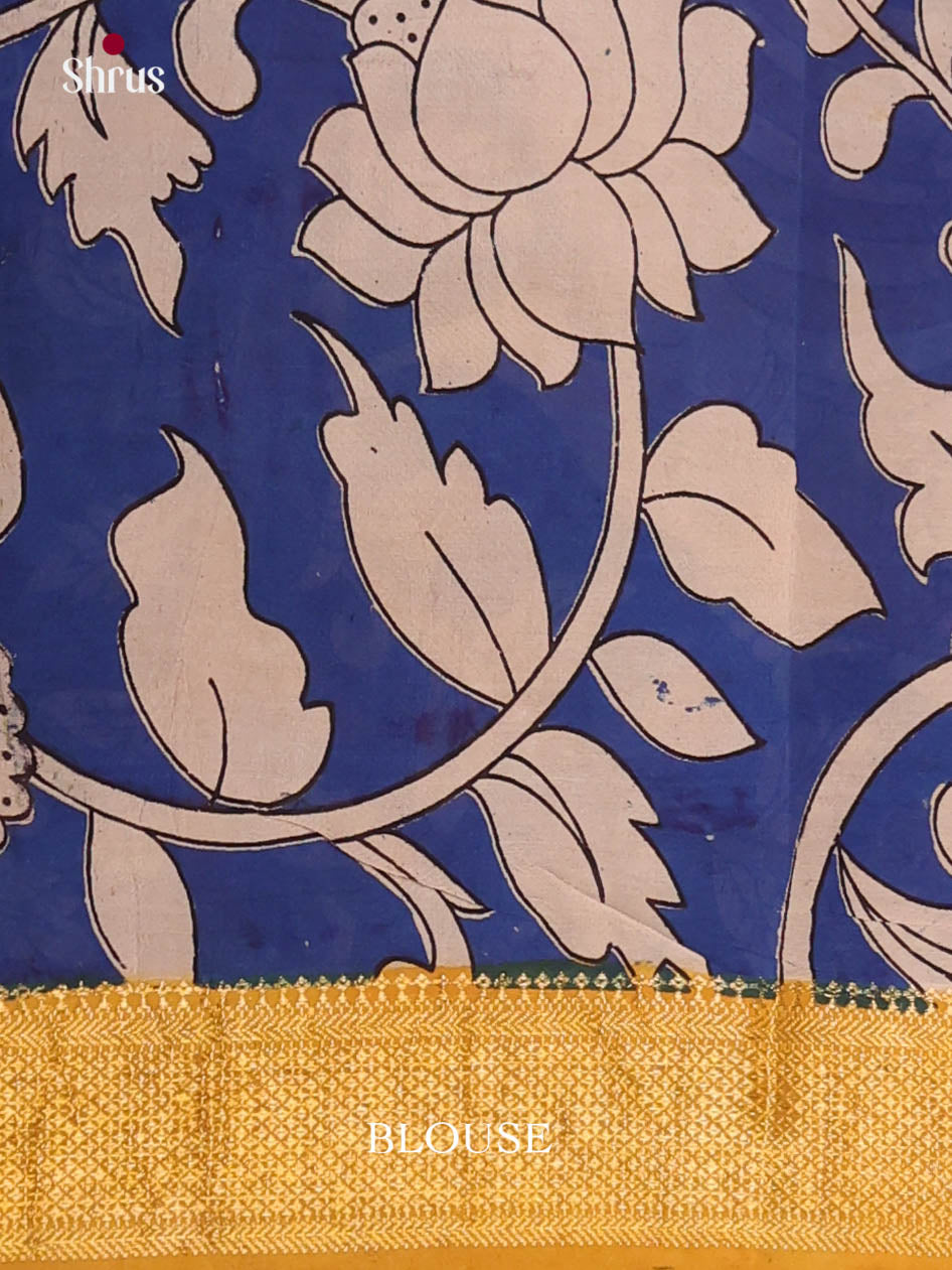 DJS17112 - chennur-kalamkari Saree - Shop on Shrus.com