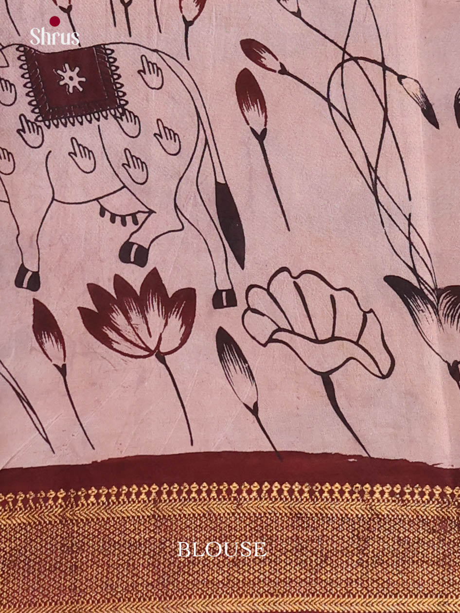 DJS17117 - chennur-kalamkari Saree
