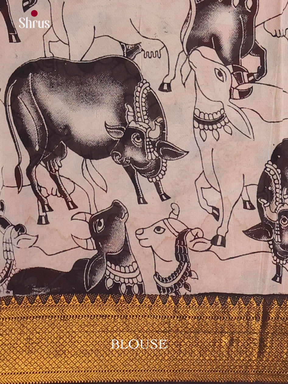 DJS17120 - chennur-kalamkari Saree