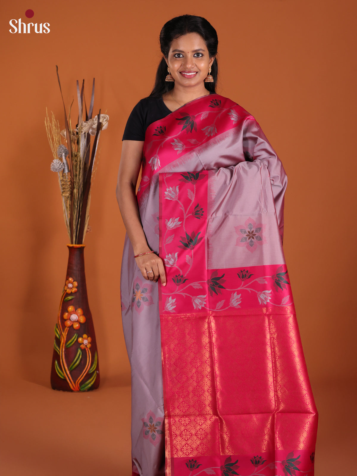 DJS17120 - chennur-kalamkari Saree