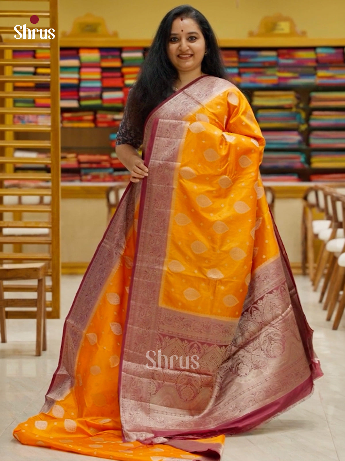 DJS17126 - Semi Dupion Saree